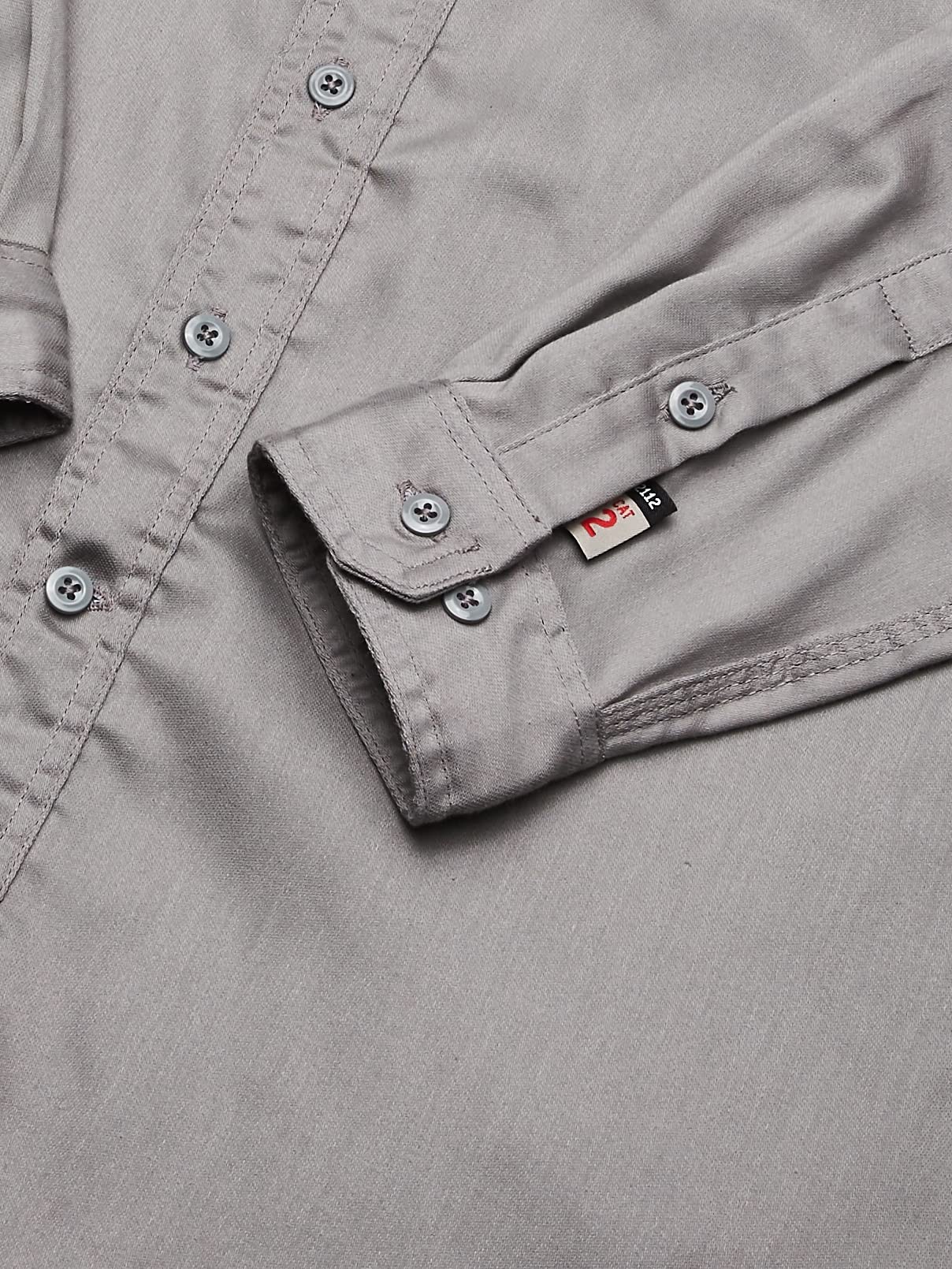 Carhartt Men's Flame Resistant Lightweight Twill Big & Tall Button Down Shirt - Gray, 4X-Large Tall US - Durable Workwear for Construction, Oilfield & Outdoor Jobs