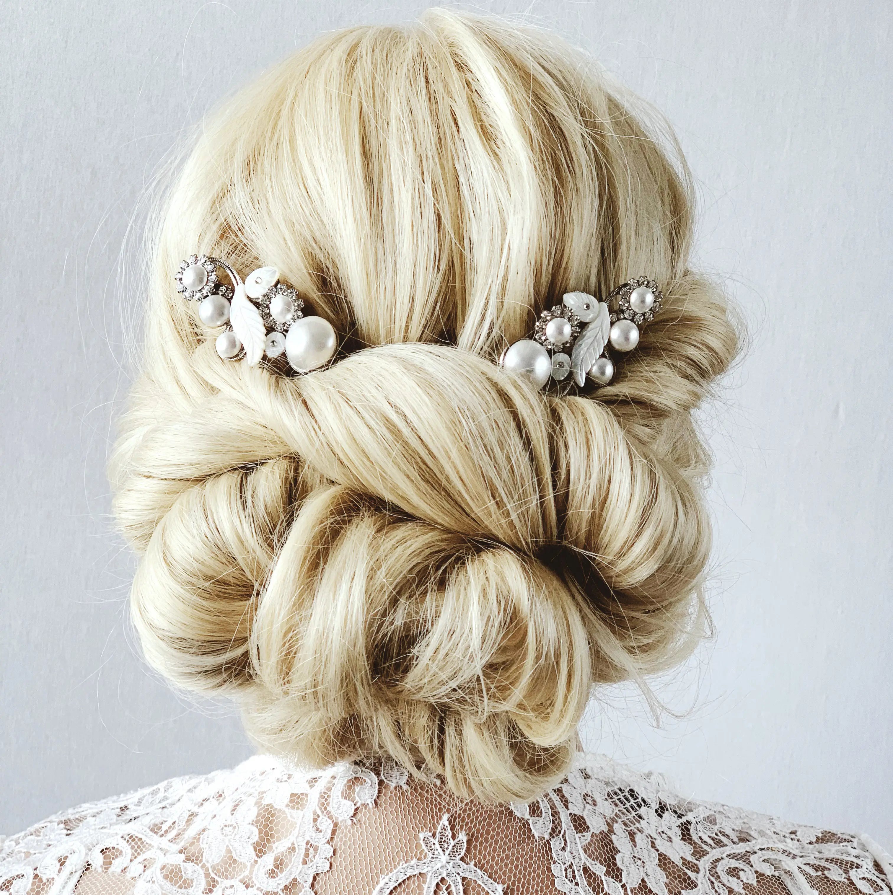 Nina Barrette Hair Clips - Elegant French Hair Barrettes for Women & Girls | Perfect for Weddings, Parties & Everyday Styling
