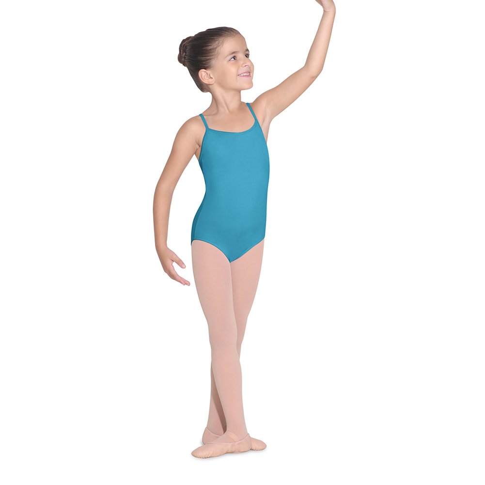 Bloch Girls' Dance Leotard - Microlux Camisole Style for Ballet, Jazz & Contemporary Dance Performance & Practice
