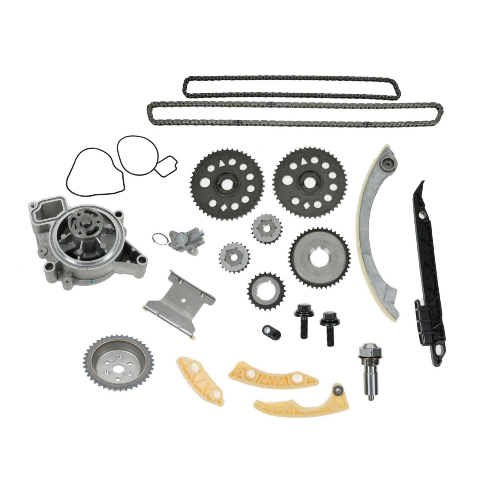 High-Quality Timing Chain Water Pump Sprocket Set Kit for Chevy Oldsmobile Pontiac Saturn - Perfect for Engine Repair & Maintenance