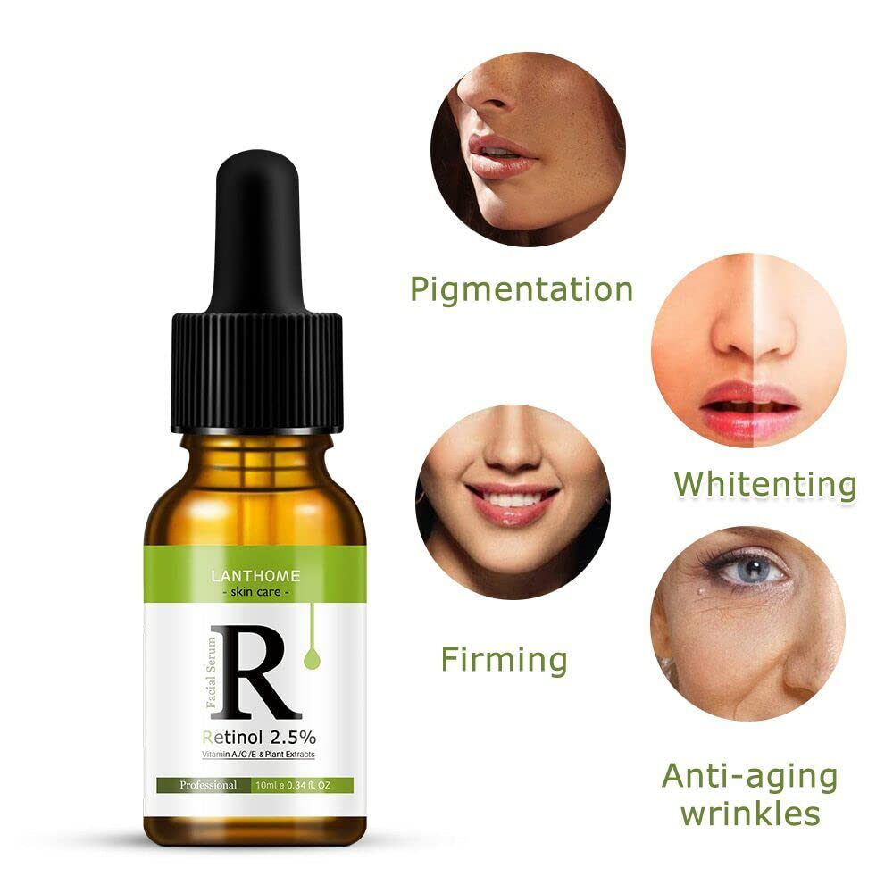 67Stores Retinol Face Serum for Anti-Aging & Brightening - Pack of 2 | Reduce Wrinkles & Dark Spots | Perfect for Night Skincare Routine & Daily Moisturizing