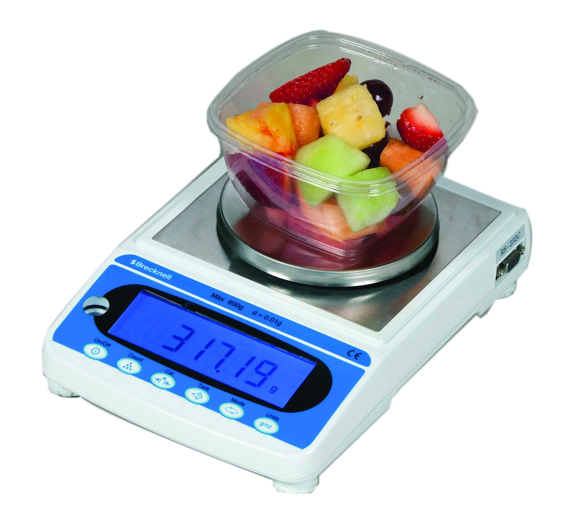 Salter Brecknell MBS-6000 Digital Dietary Scale | Precision Food Nutrition Scale for Kitchen, Baking & Weight Loss | Perfect for Meal Prep, Portion Control & Healthy Eating