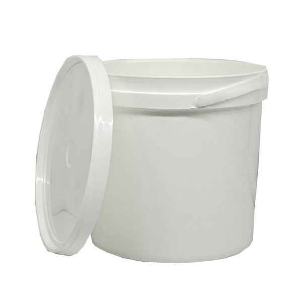 5kg Heavy Duty Plastic Bucket with Lid - Food Grade, Airtight Storage for Home, Kitchen, and Outdoor Use - Perfect for Paint, Construction, Gardening, and Bulk Food Storage