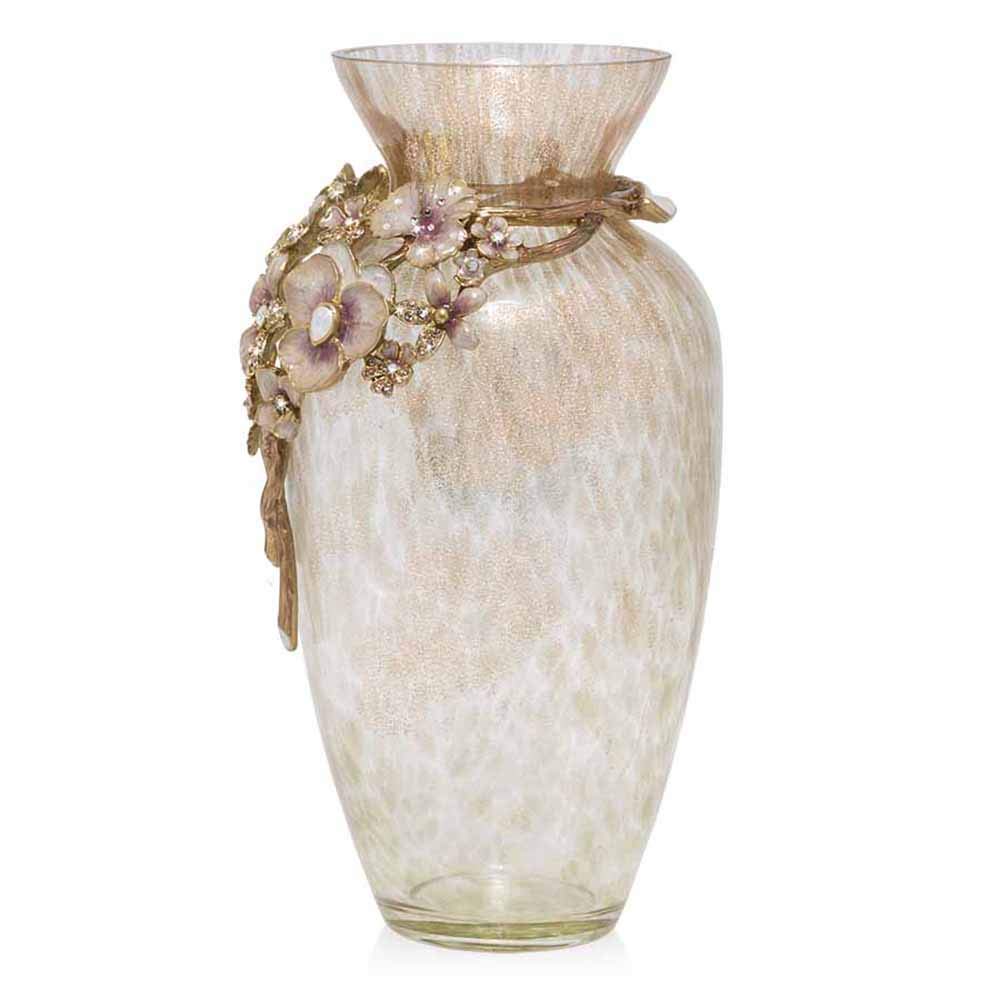 Jay Strongwater Polly Bouquet Boudoir Vase - Elegant Floral Home Decor for Bedroom, Bathroom & Living Room | Perfect Gift for Housewarming & Special Occasions | #SDH2400281