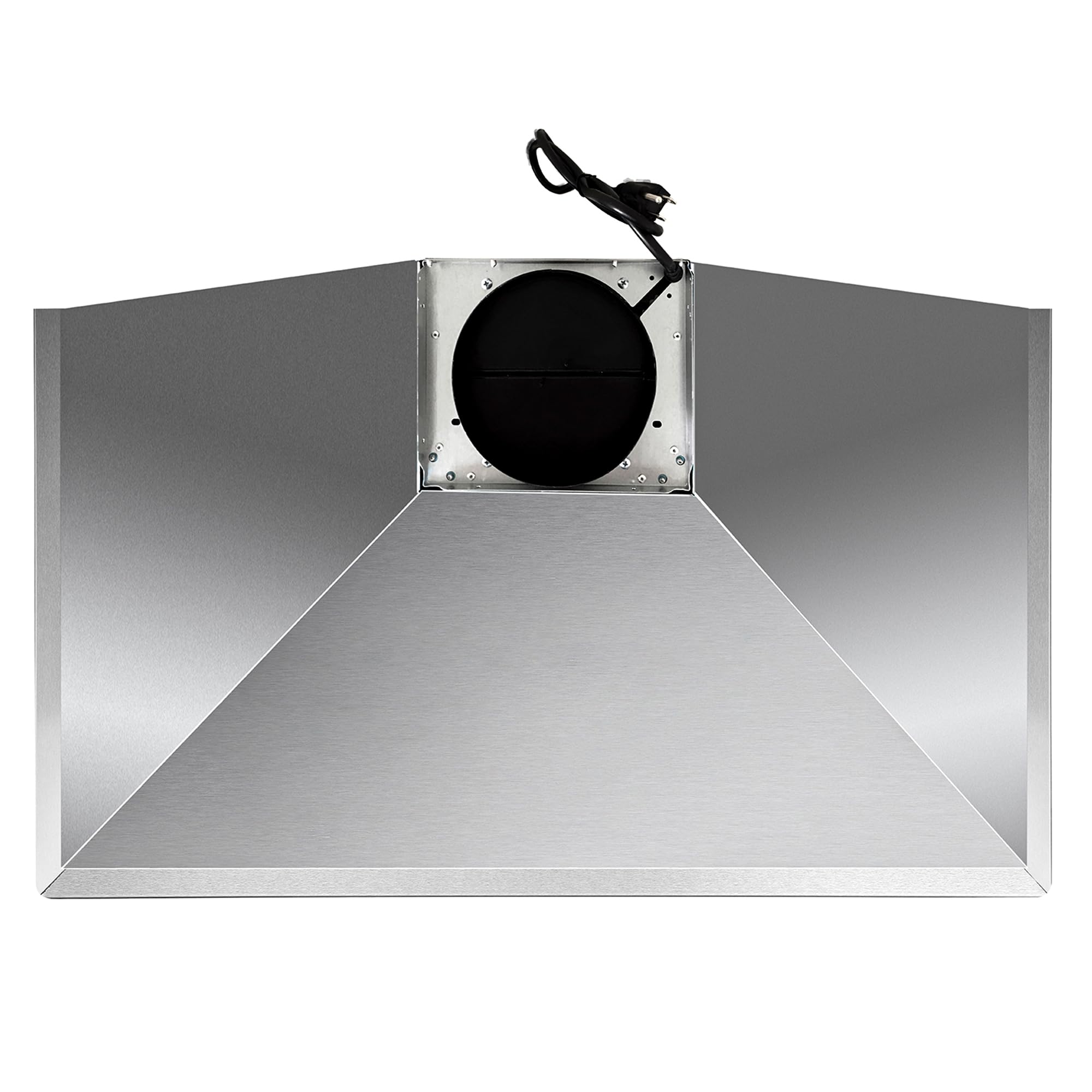 COSMO COS-63190 36-Inch Stainless Steel Wall Mount Range Hood - 380 CFM Ducted Ventilation with LED Lights & Button Controls | Perfect for Modern Kitchens & Open-Concept Homes