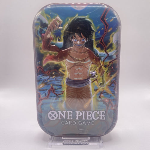 One Piece TCG Tin Pack Vol.1 [TS 01] Monkey D. Luffy - Official Collectible Card Game Starter Deck for Anime Fans & Players - Perfect for Tournaments, Gifts, and Anime Collections