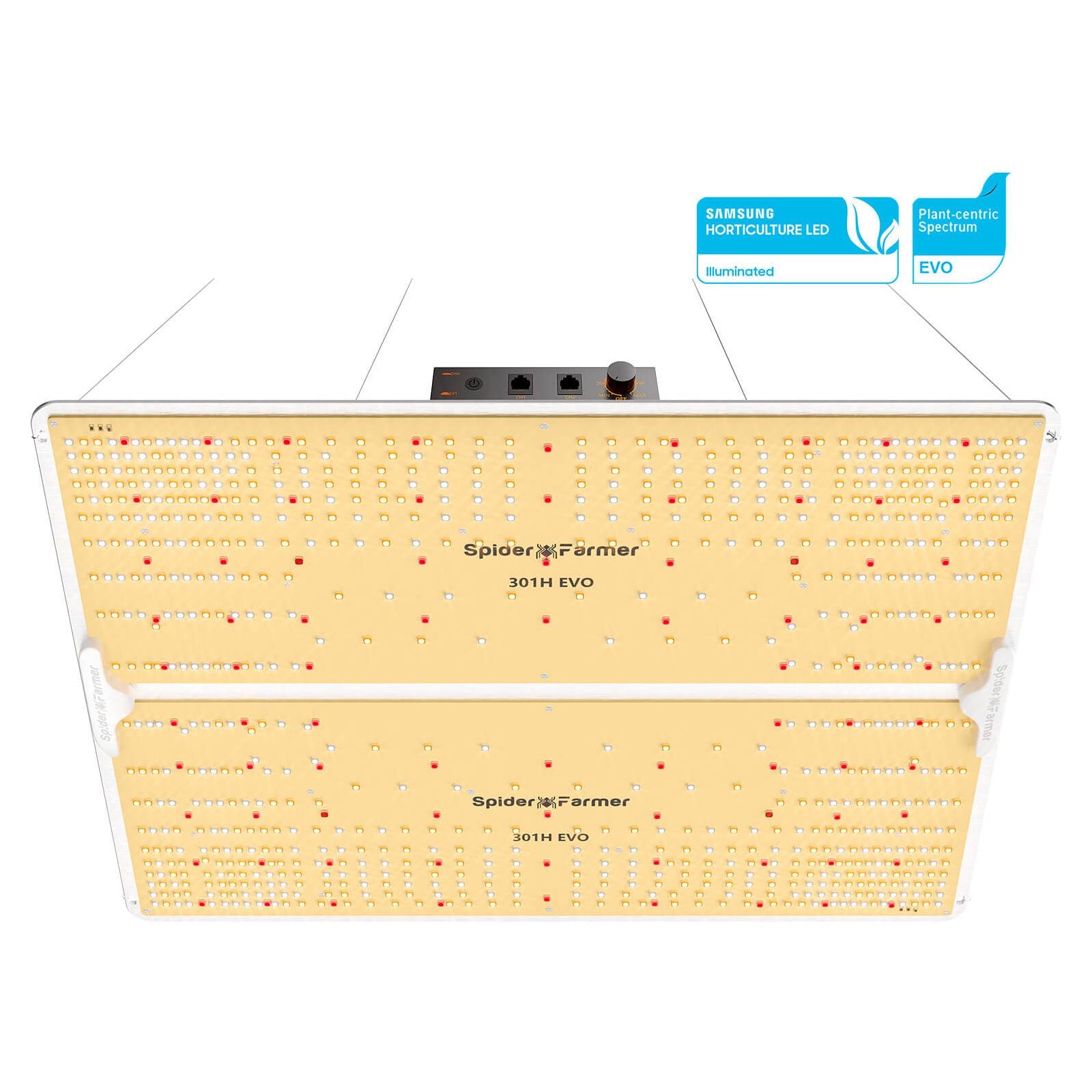 Spider Farmer SF4000 EVO Dimmable Full Spectrum LED Grow Light for Indoor Plants - Hydroponics, Greenhouse, Seedling & Flowering | Energy Efficient Plant Growing Lamp for Home Garden & Commercial Use