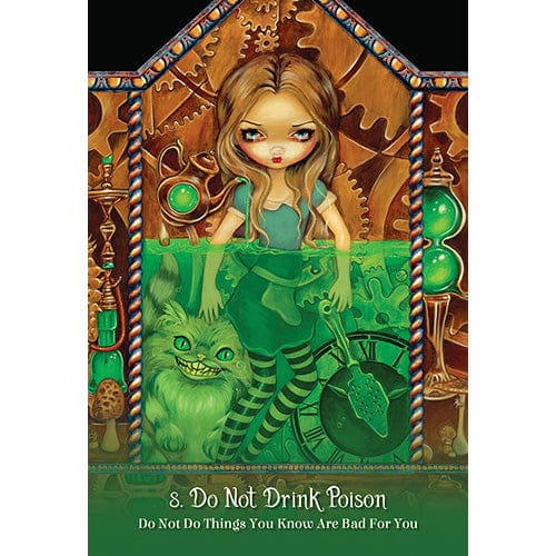 Alice the Wonderland Oracle Deck - Mystical Tarot Cards for Divination & Spiritual Guidance | Perfect for Meditation, Self-Discovery & Gift Giving