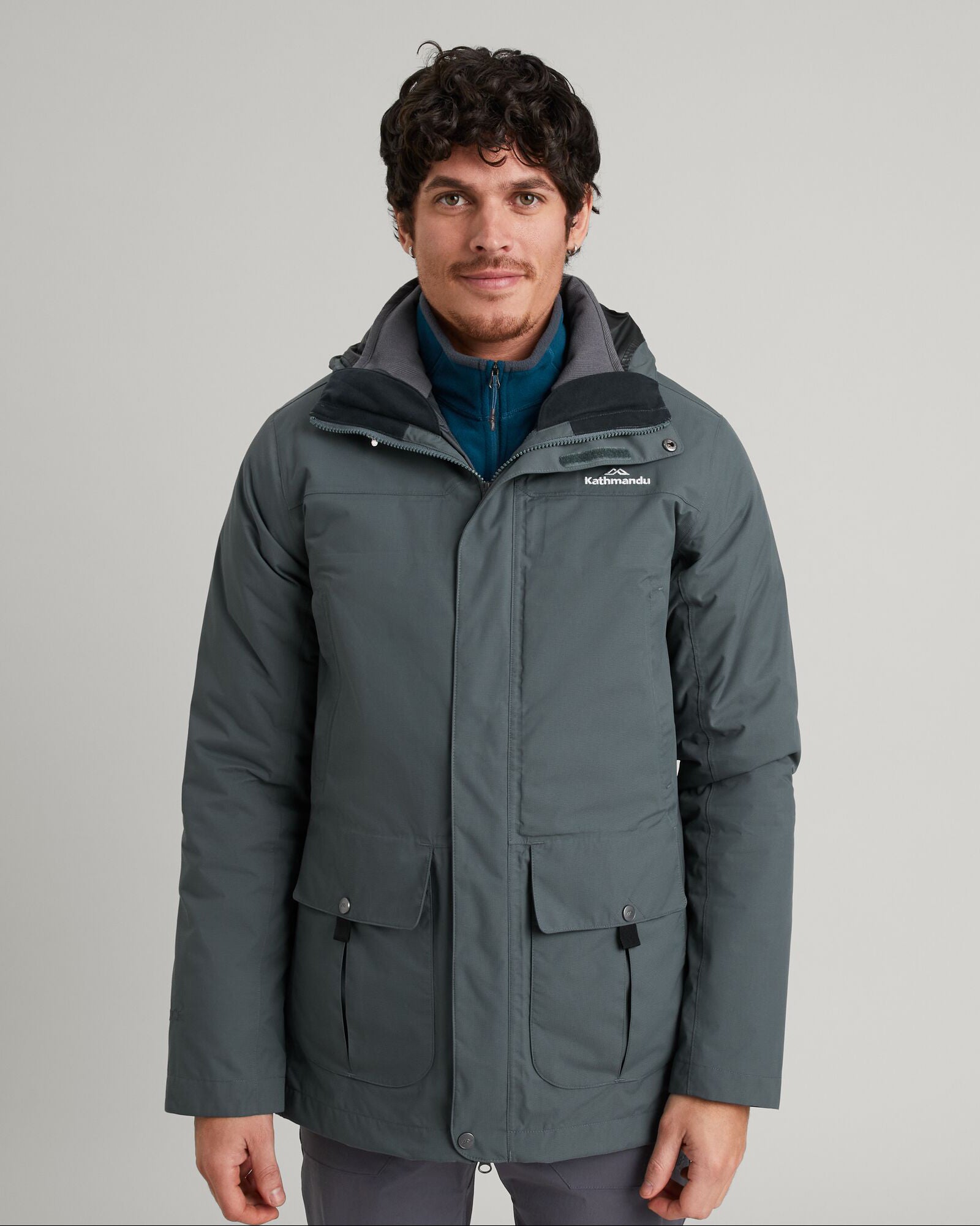 Men's Benmore 5-in-1 Convertible Jacket - Lightweight Waterproof Windproof Winter Coat for Hiking, Camping & Outdoor Activities