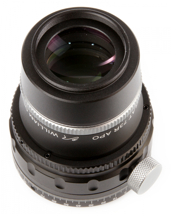 0.8x Reducer Flattener for Z73 Telescope - Field Corrector & Coma Reducer for Astrophotography & Wide-Field Viewing