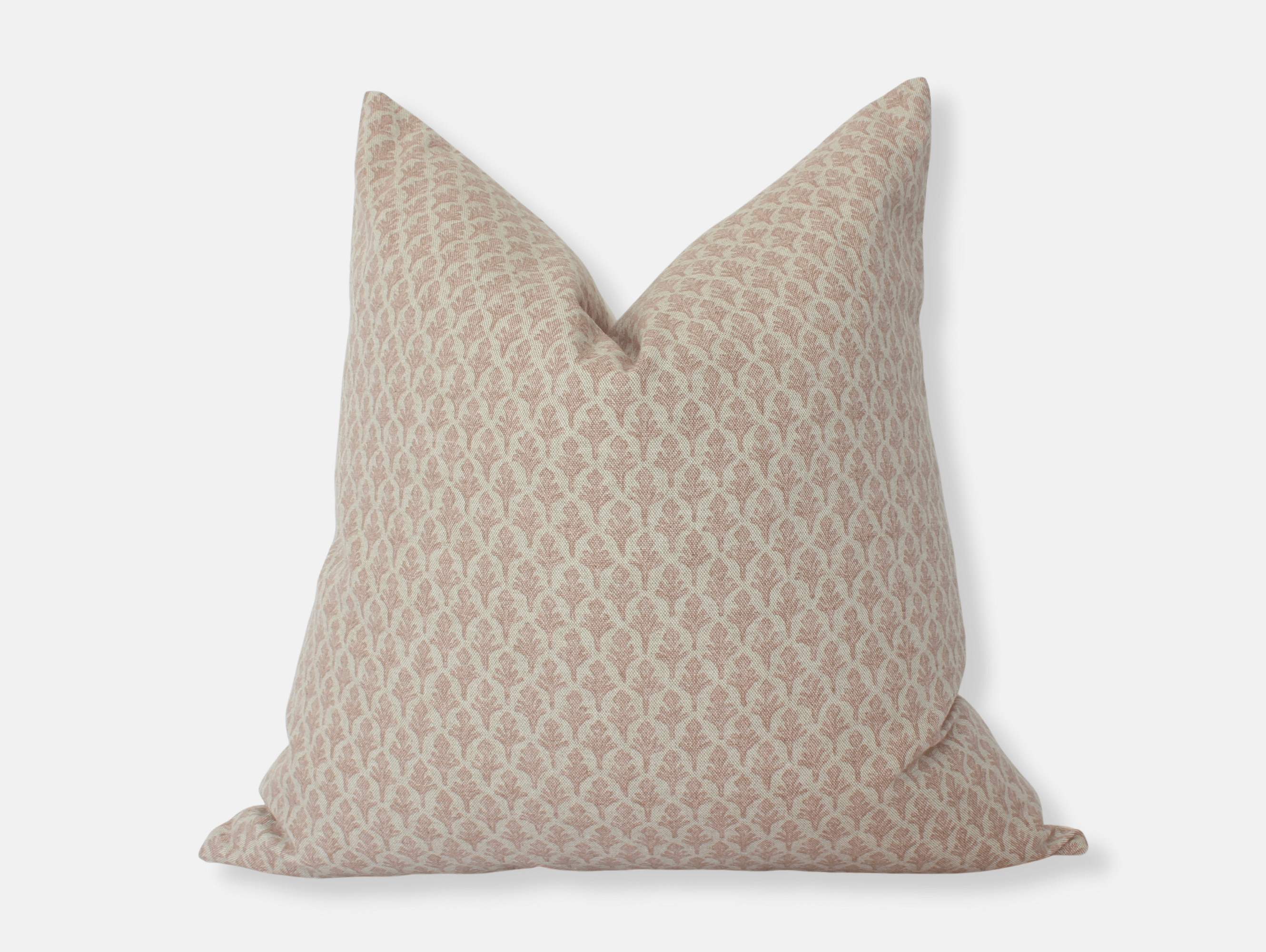 Lotus Blush Pillow Cover - Soft Decorative Cushion Case for Sofa, Bed, Living Room - Home Decor & Gift Idea