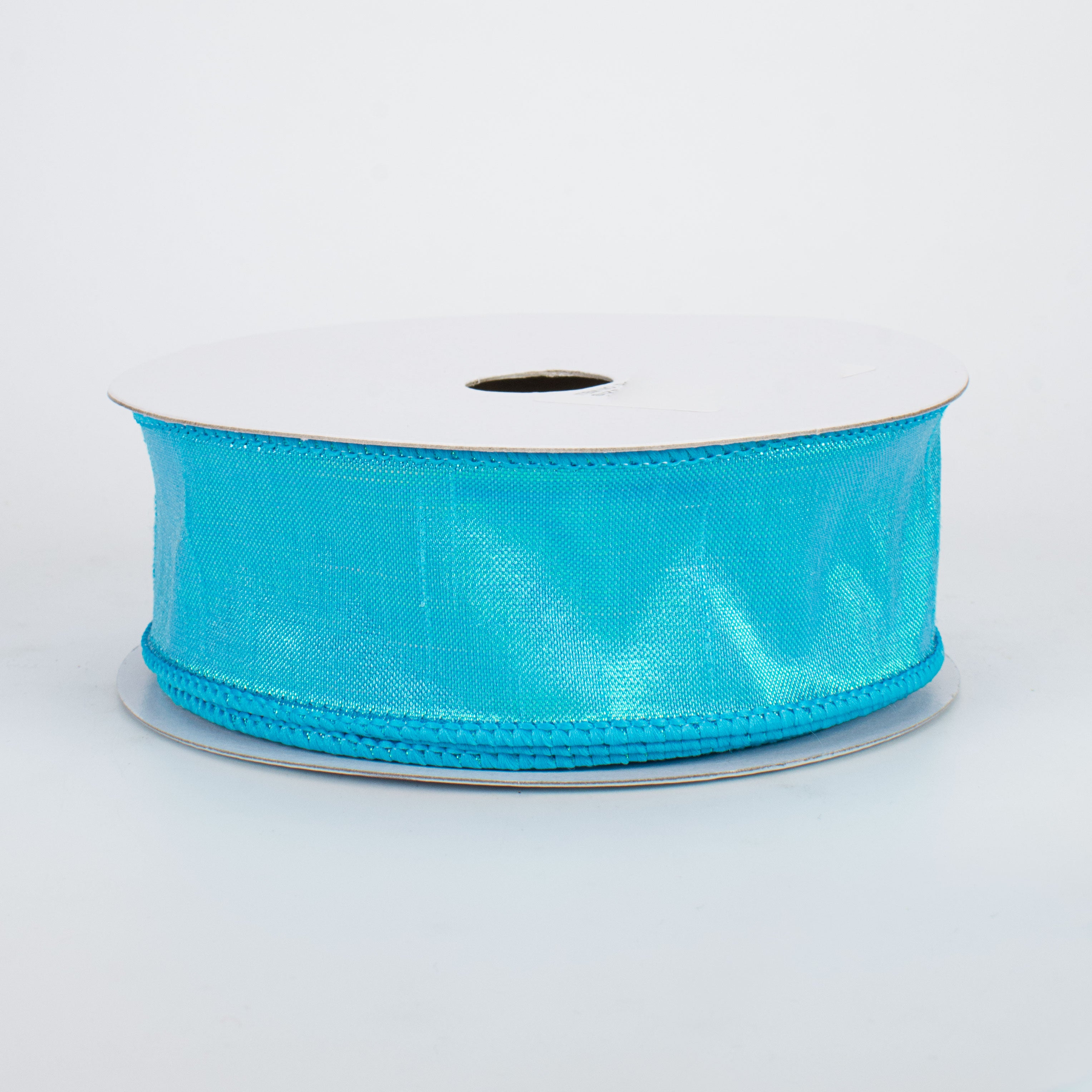 1.5 Inch Iridescent Dupioni Ribbon - Blue Silk Ribbon for Gift Wrapping, Wedding Decor, DIY Crafts (10 Yards)