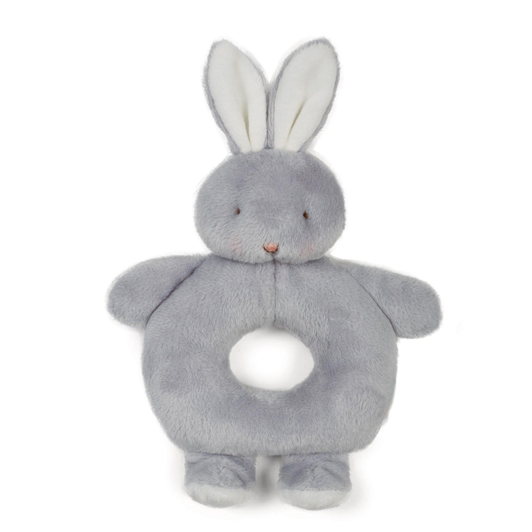 Bloom Bunny Ring Rattle - Soft Baby Teether Toy with BPA-Free Materials for Newborns & Infants | Perfect for Soothing Teething Pain & Sensory Play