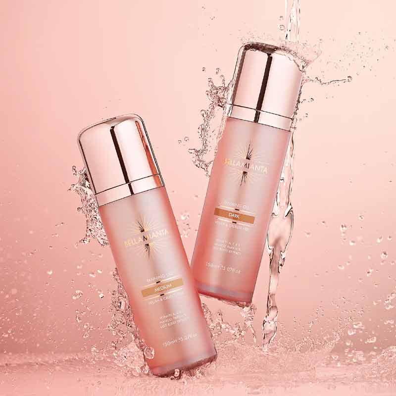 Bellamianta Self Tanning Oil - Natural & Streak-Free Sunless Tanning Solution for a Glowing Summer Look | Perfect for Beach, Vacation & Everyday Use