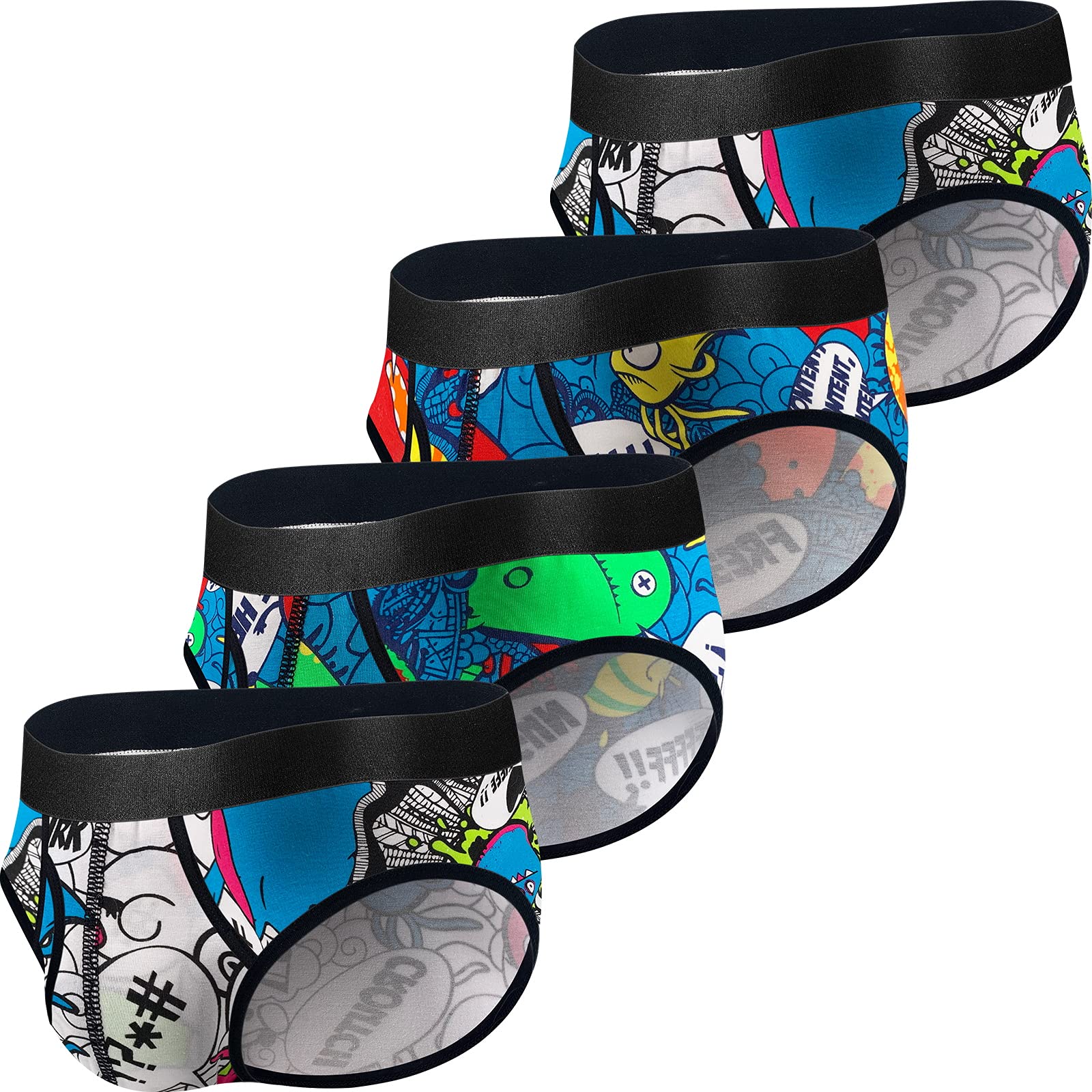 **Men's Cotton Underwear Briefs - Soft, Breathable & Comfortable with U Pouch Design - Perfect for Daily Wear, Workout & Lounge**