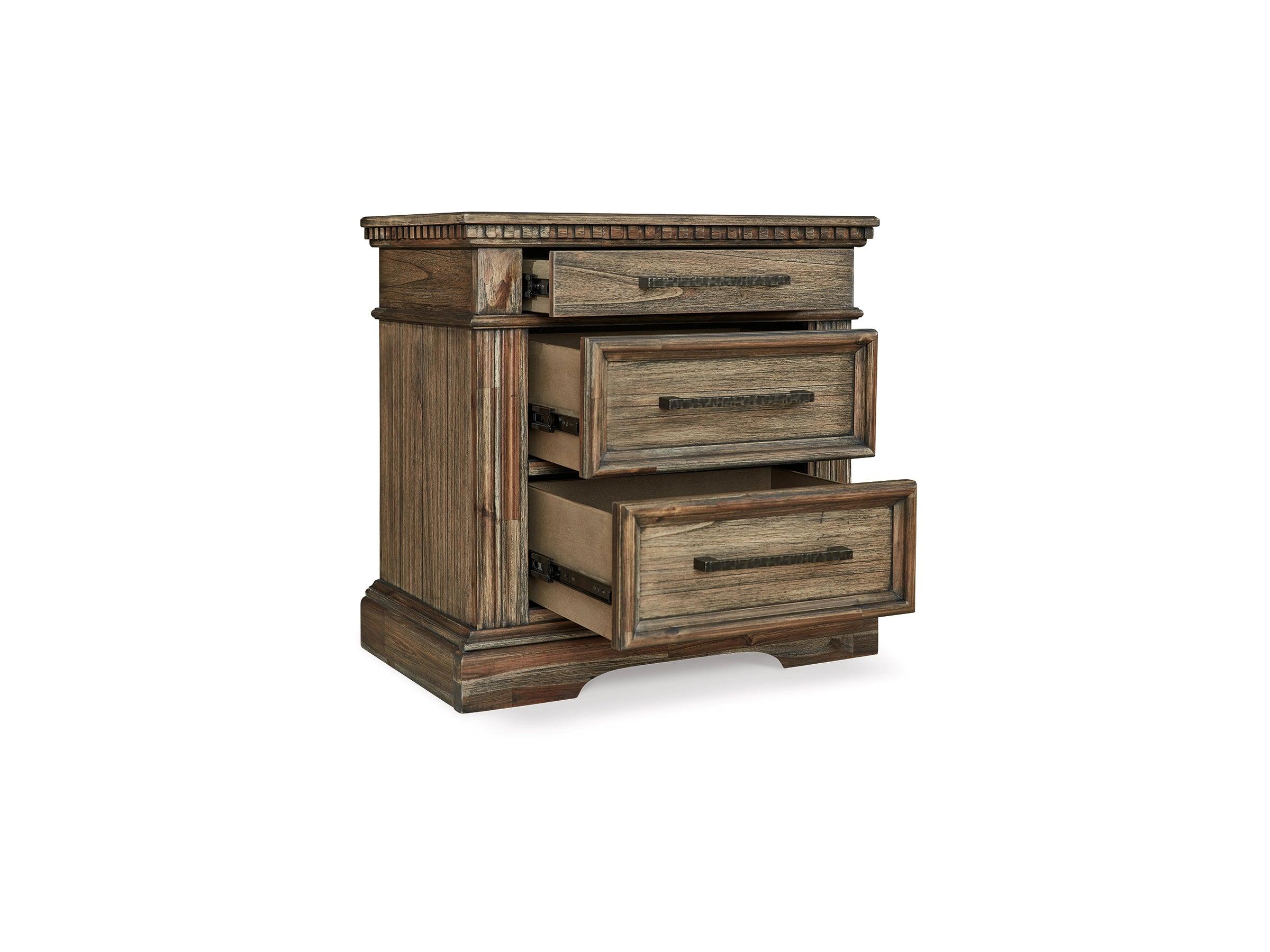 Marbenburg Nightstand B770 93 - Modern Bedside Table with Storage Drawer, Wooden End Table for Bedroom, Living Room, or Office - Perfect for Small Spaces & Home Decor
