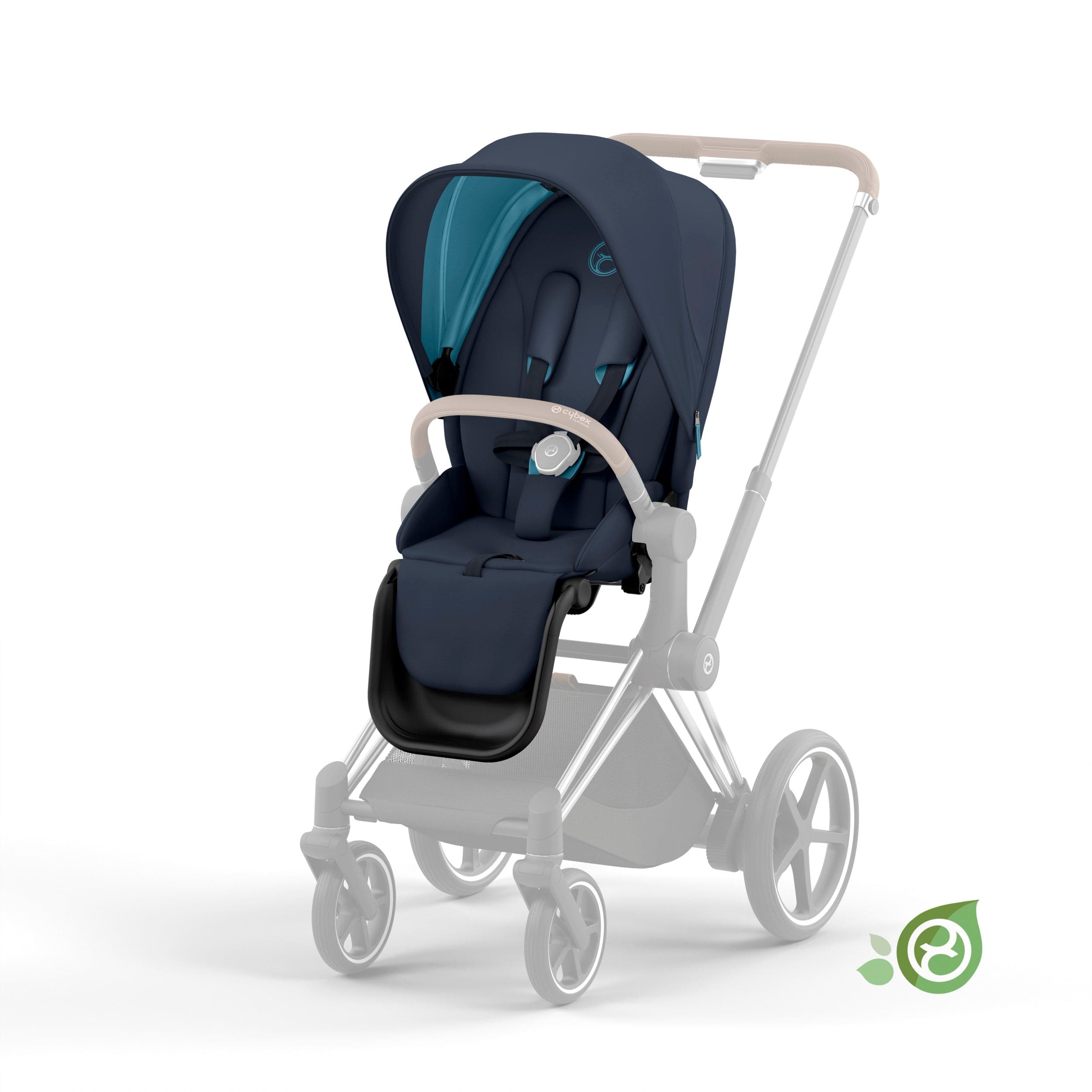 Cybex Priam 4 & ePriam 2 Stroller Seat Pack - Premium Baby Stroller Accessories for Comfort & Safety | Perfect for Daily Walks, Shopping & Travel