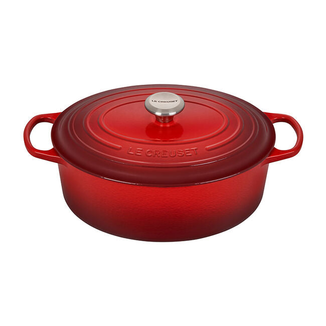 Le Creuset 6.75 Quart Oval Dutch Oven - Enameled Cast Iron Cookware for Braising, Roasting & Baking - Perfect for Family Dinners, Soups & Casseroles