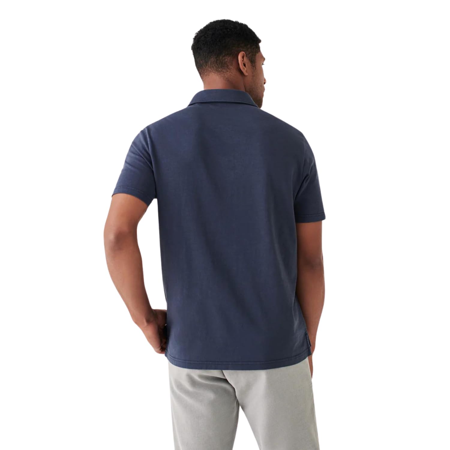 Faherty Men's Sunwashed Polo Shirt - Breathable Cotton Short Sleeve Casual Golf Shirt for Men | Perfect for Summer, Beach, Golf & Outdoor Activities