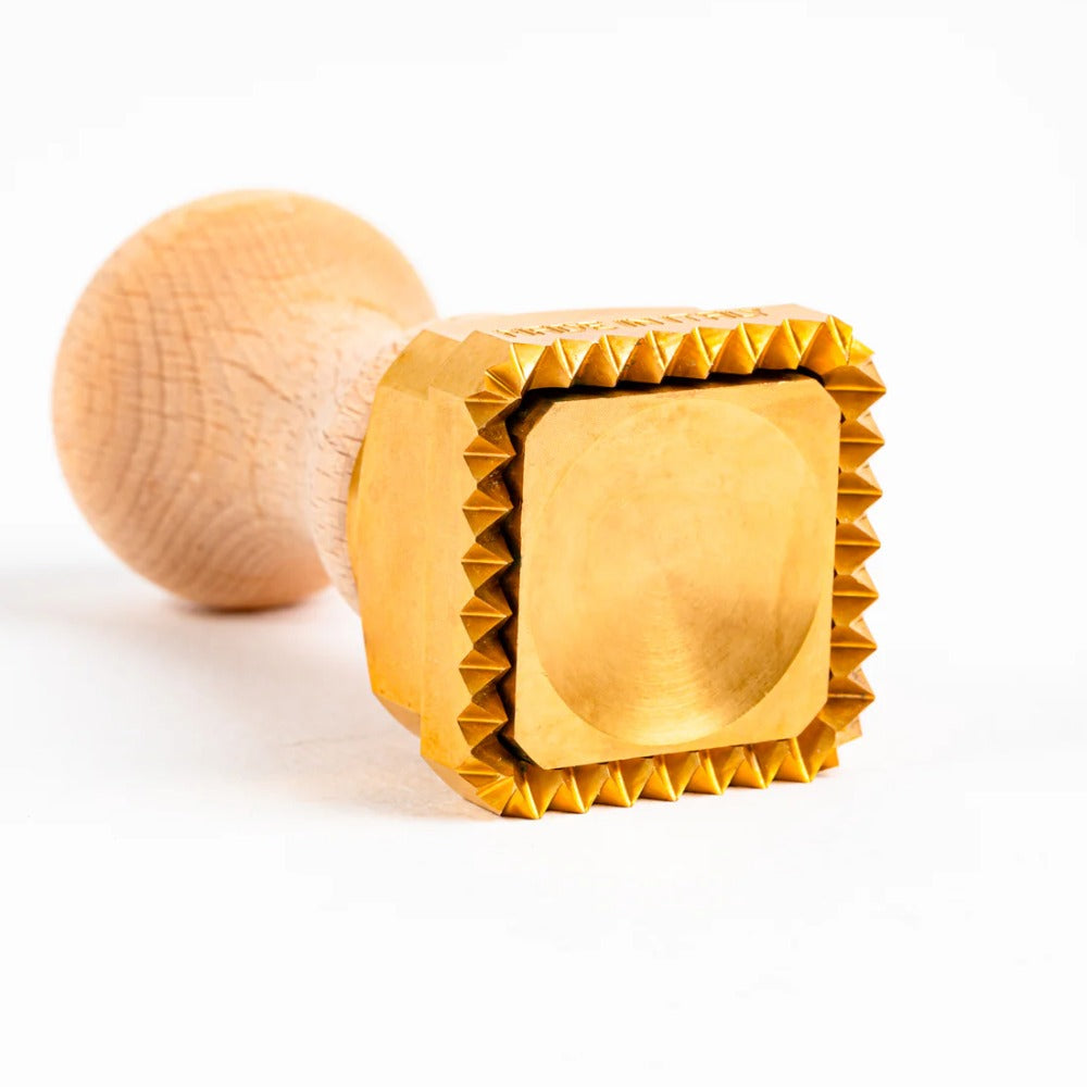 La Gondola Square Pasta Stamp 45mm - Italian Pasta Dough Press for Ravioli, Tortellini & Dumplings - Perfect for Homemade Pasta Making & Italian Cooking