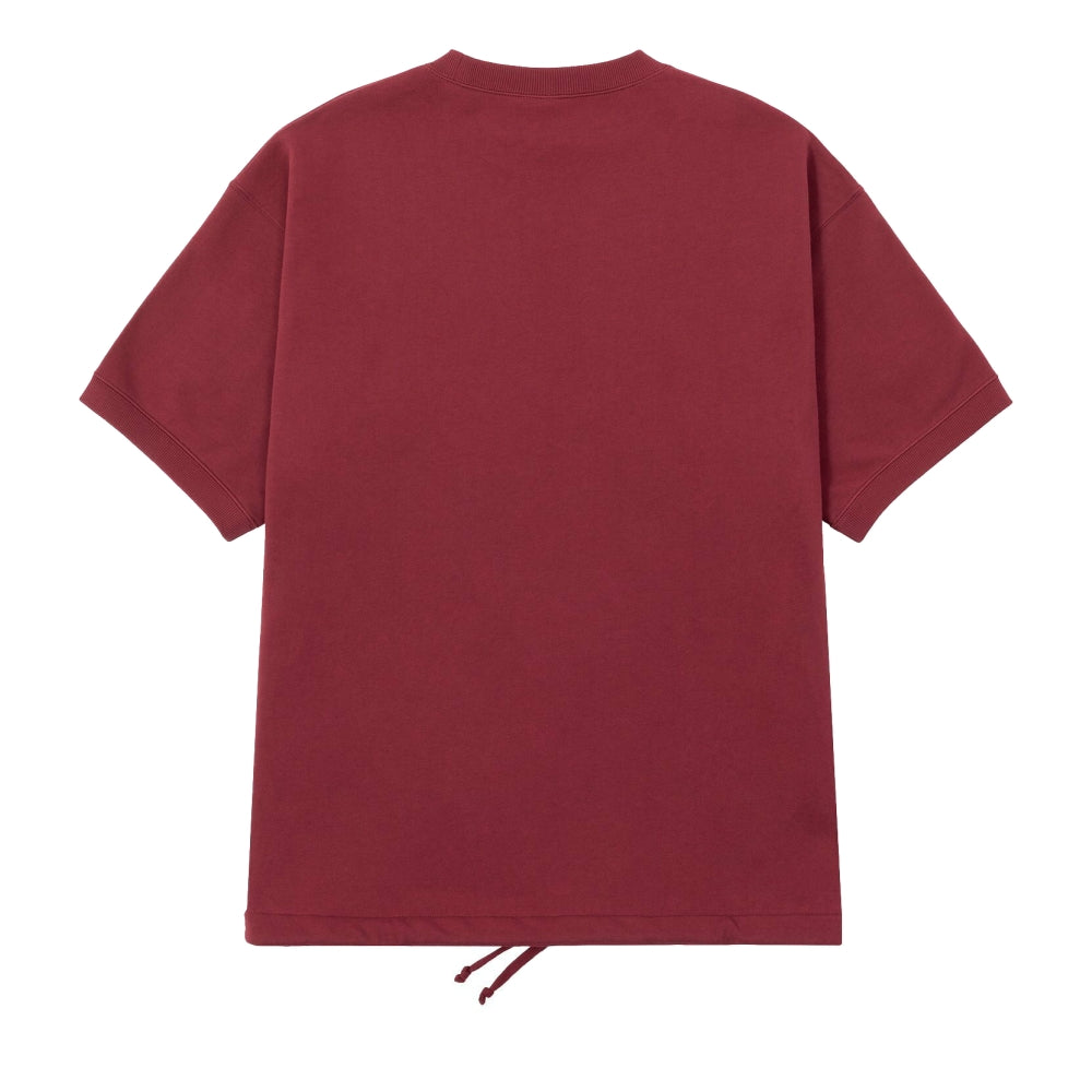 HUF JP HUF DBC Short Sleeve Crewneck T-Shirt - Red | Men's Streetwear Fashion for Casual Wear & Skateboarding