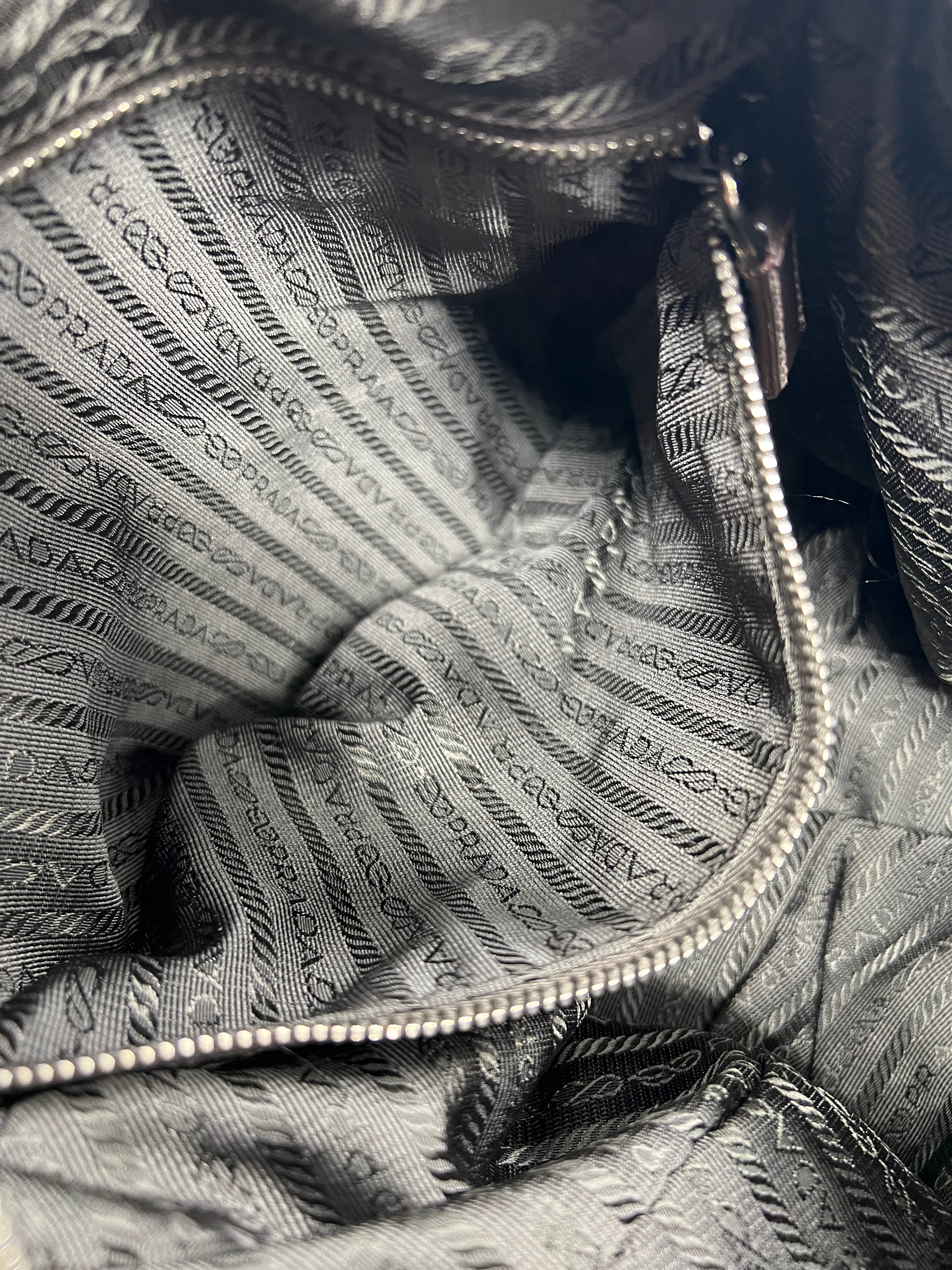 Prada Mauve Nylon New York Street Templi Bag - Luxury Designer Crossbody Purse for Women | Perfect for Work, Travel & Evening Outings