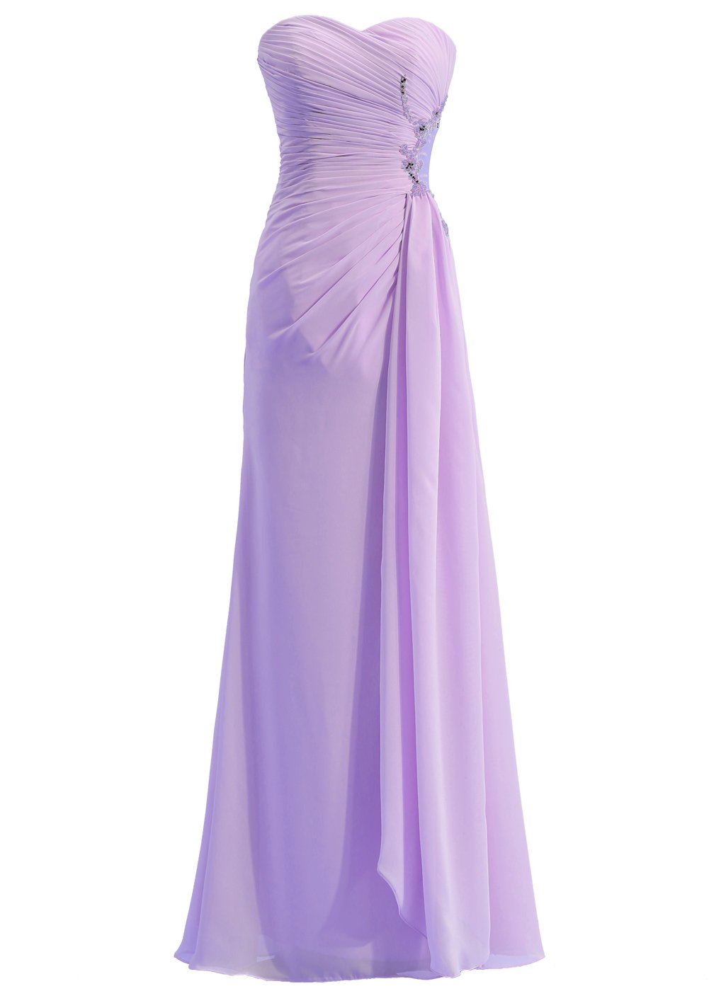 Sweetheart Chiffon Prom Dresses for Women - Elegant Long Evening Gowns for Formal Events, Homecoming, Wedding & Special Occasions