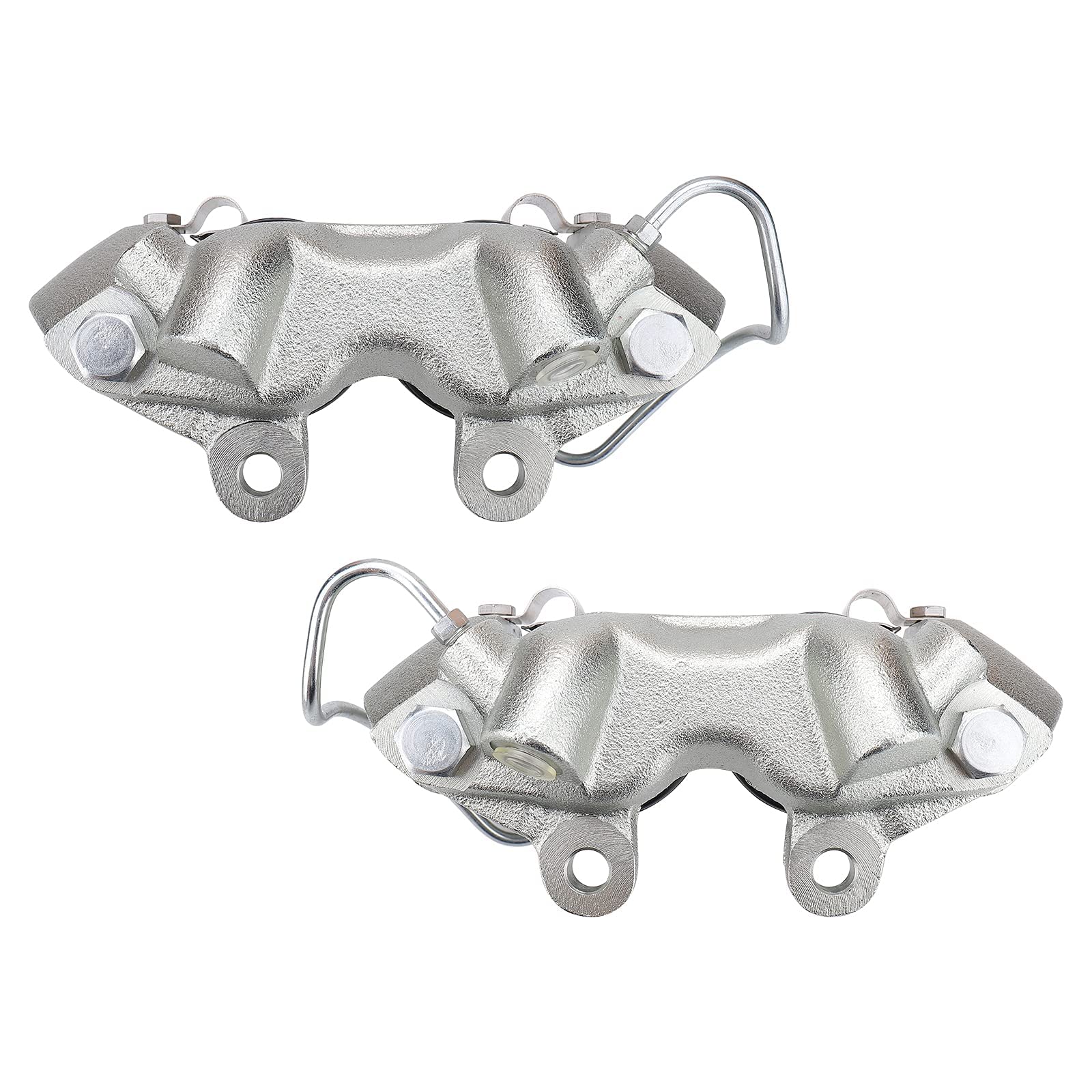 MAYASAF 184404 184405 Front Brake Caliper Assembly - Passenger & Driver Side - Compatible with Ford Mustang/Fairlane/Falcon/Ranchero 1967 & Mercury Comet 1967 - Perfect for Classic Car Restoration & Performance Upgrades
