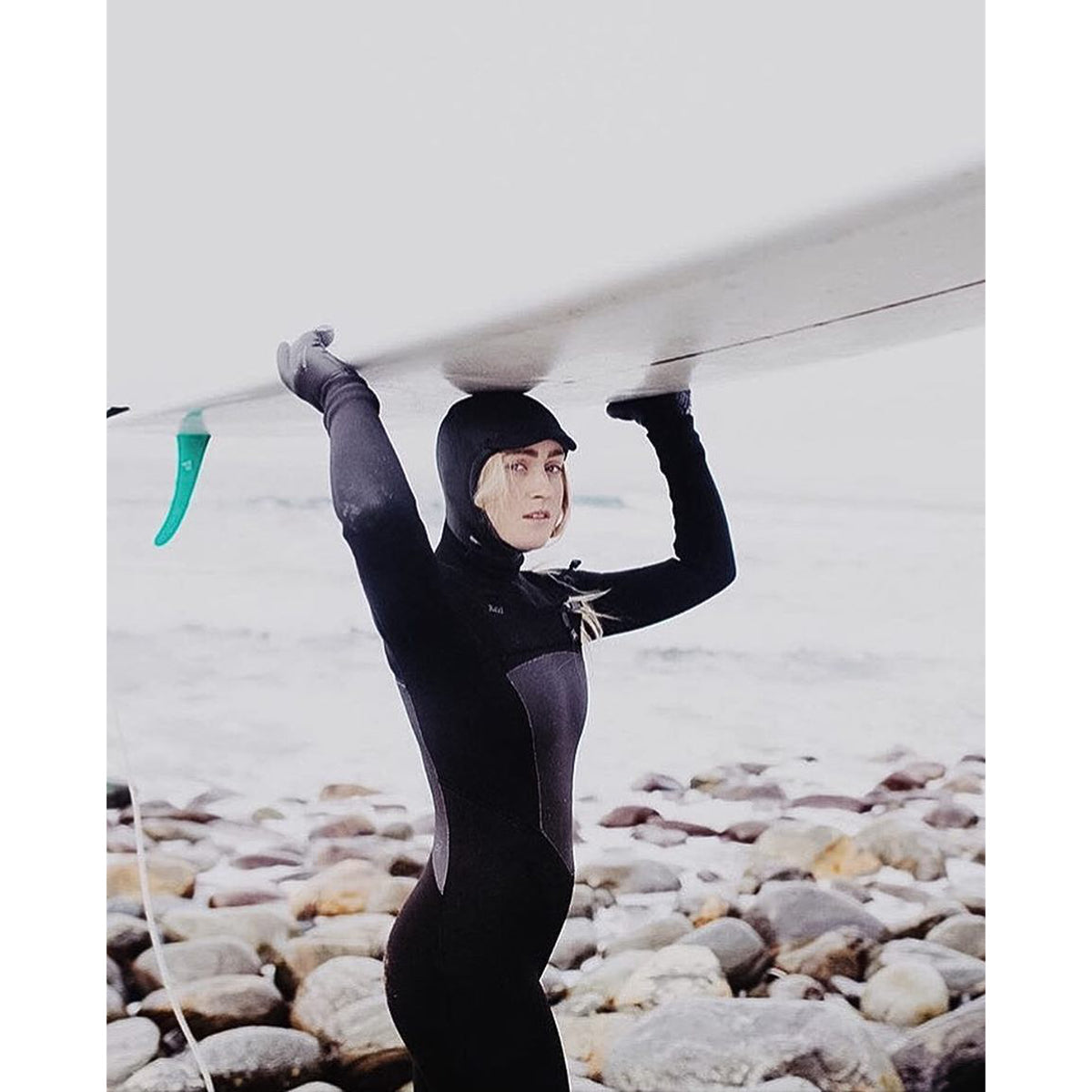Women's XCEL Drylock Hooded Wetsuit - 5/6mm Premium Neoprene for Surfing, Diving & Water Sports - Warm & Flexible Cold Water Protection