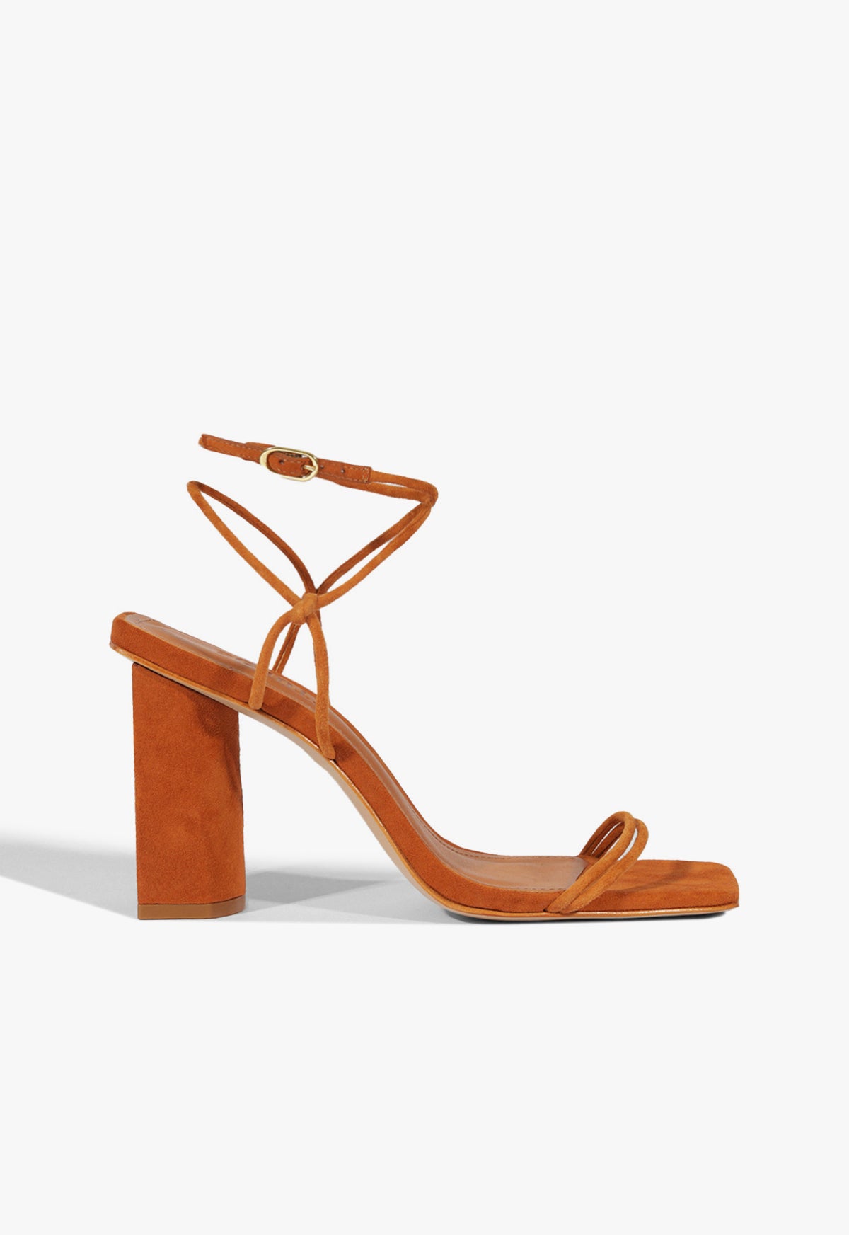 Pompeii Suede Sandal with 2.5 Inch Heel - Women's Comfortable High Heel Sandals for Summer, Parties & Date Nights