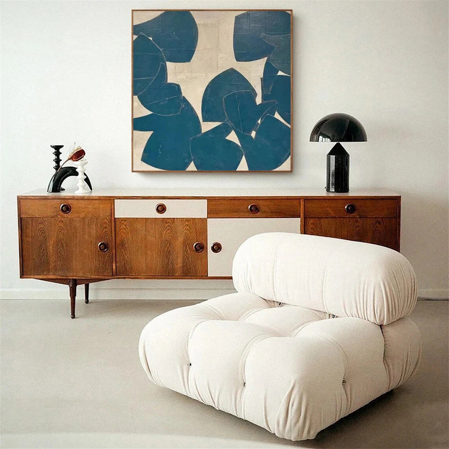 Abstract Painting #AB 420 - Modern Wall Art for Home & Office Decor | Handmade Canvas Artwork for Living Room, Bedroom & Office Spaces