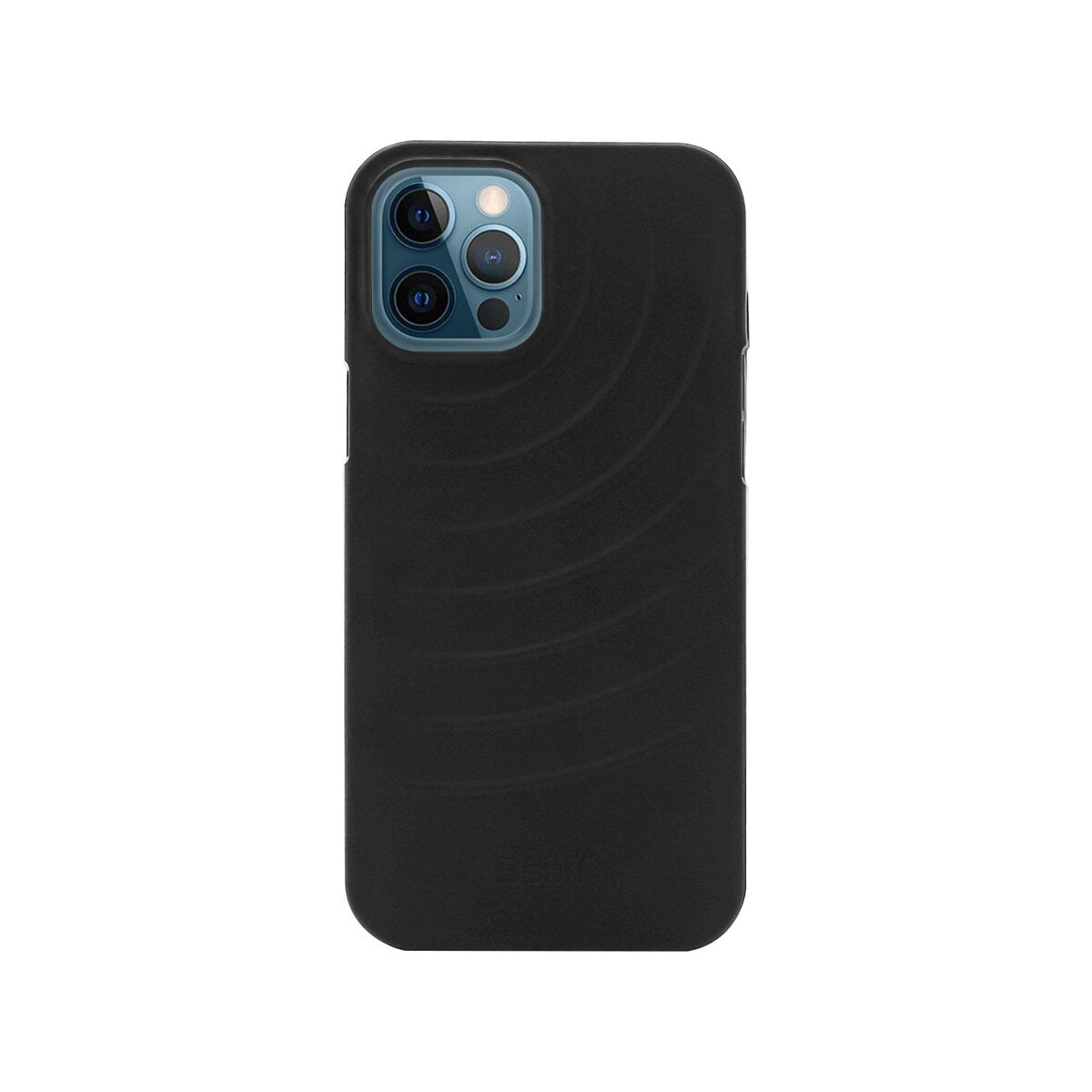 3sixT BioFleck 2.0 Eco-Friendly Protective Case for iPhone 12 Pro Max - Abyss Black | Slim Fit, Shockproof Cover with Antimicrobial Protection | Perfect for Daily Use, Travel & Outdoor Activities