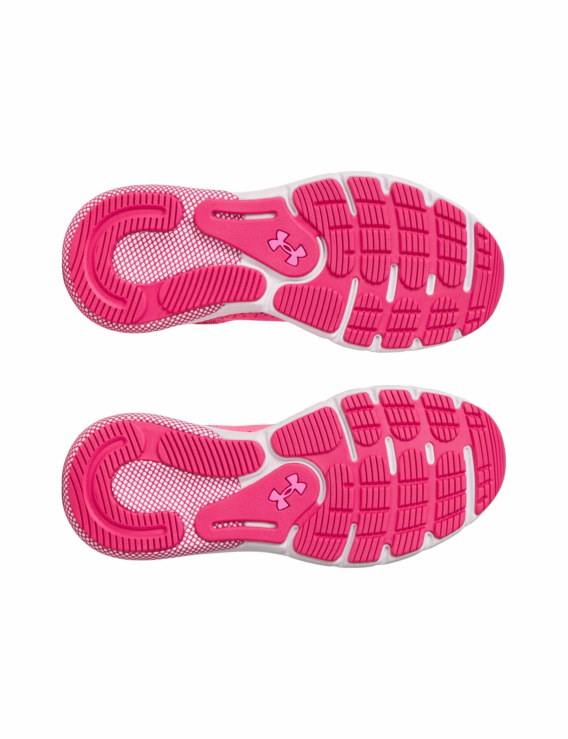 UA HOVR Turbulence 2 Running Shoes for Men & Women - Lightweight Breathable Aero Pink/Shaded Fuchsia/White - Perfect for Jogging, Gym Workouts & Daily Walking