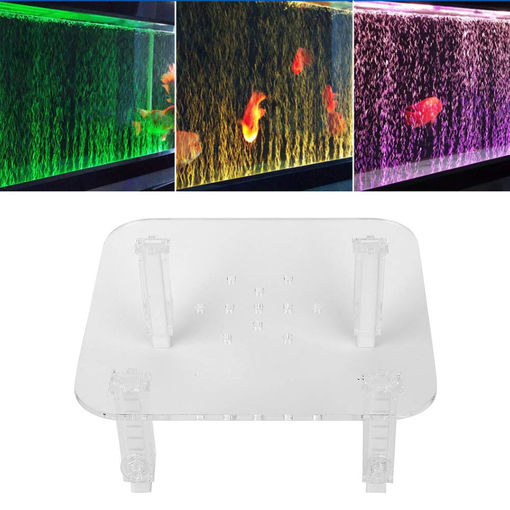 Jazar Acrylic Protein Skimmer Stand Bracket - Small Heightening Accessory for Protein Separator | Perfect for Saltwater Aquarium & Reef Tank Setup