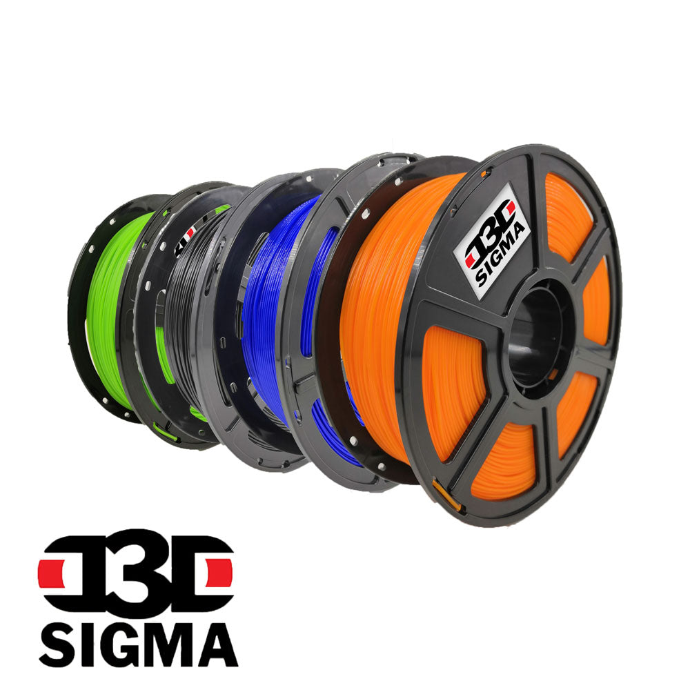 Flashforge Compatible 3D Printer Filament - D3D Sigma PLA 1.75mm, 0.5kg Spool - High Precision for 3D Printing Projects, DIY Models & Prototyping