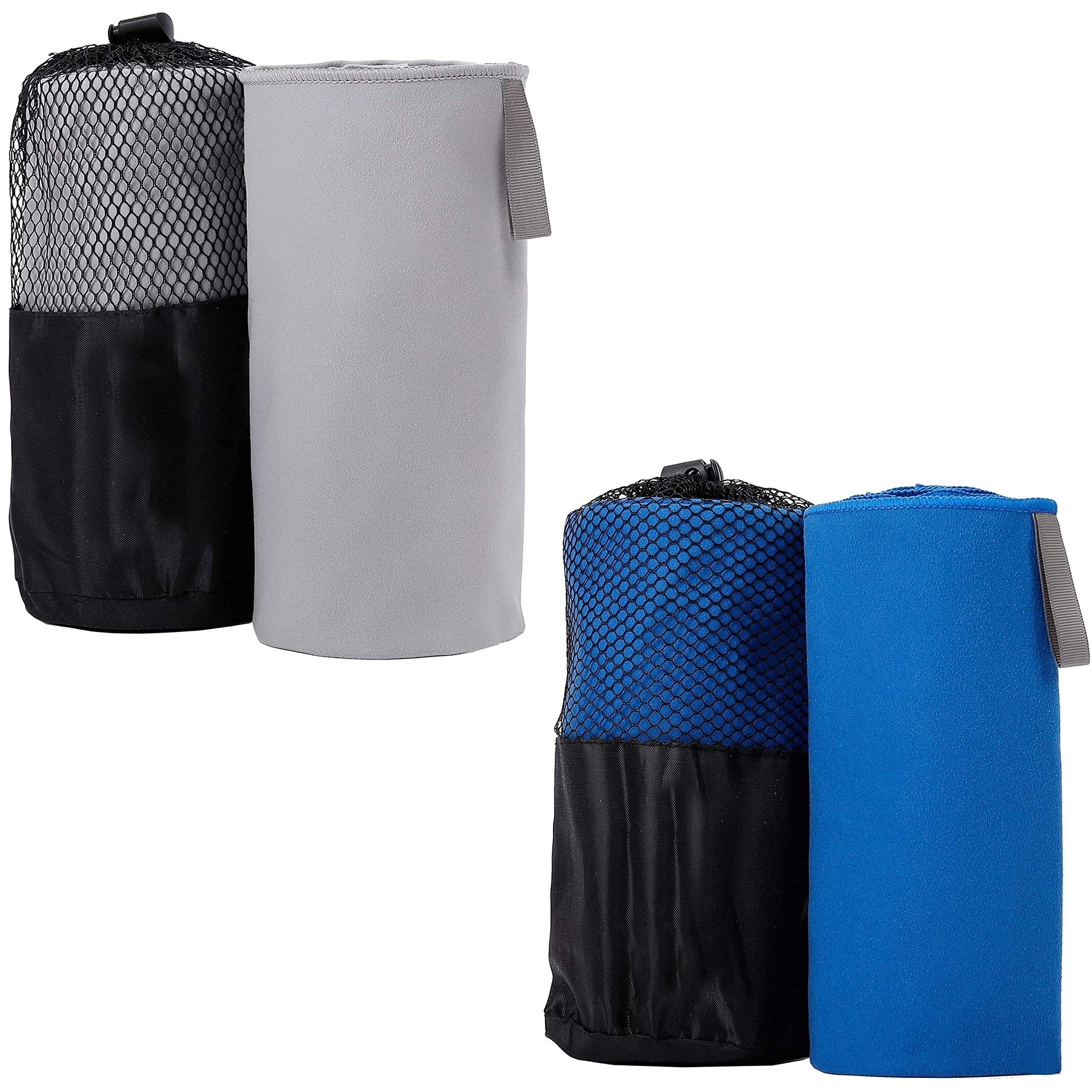BirdRock Home 2-Pack Large Microfiber Towels (31x63