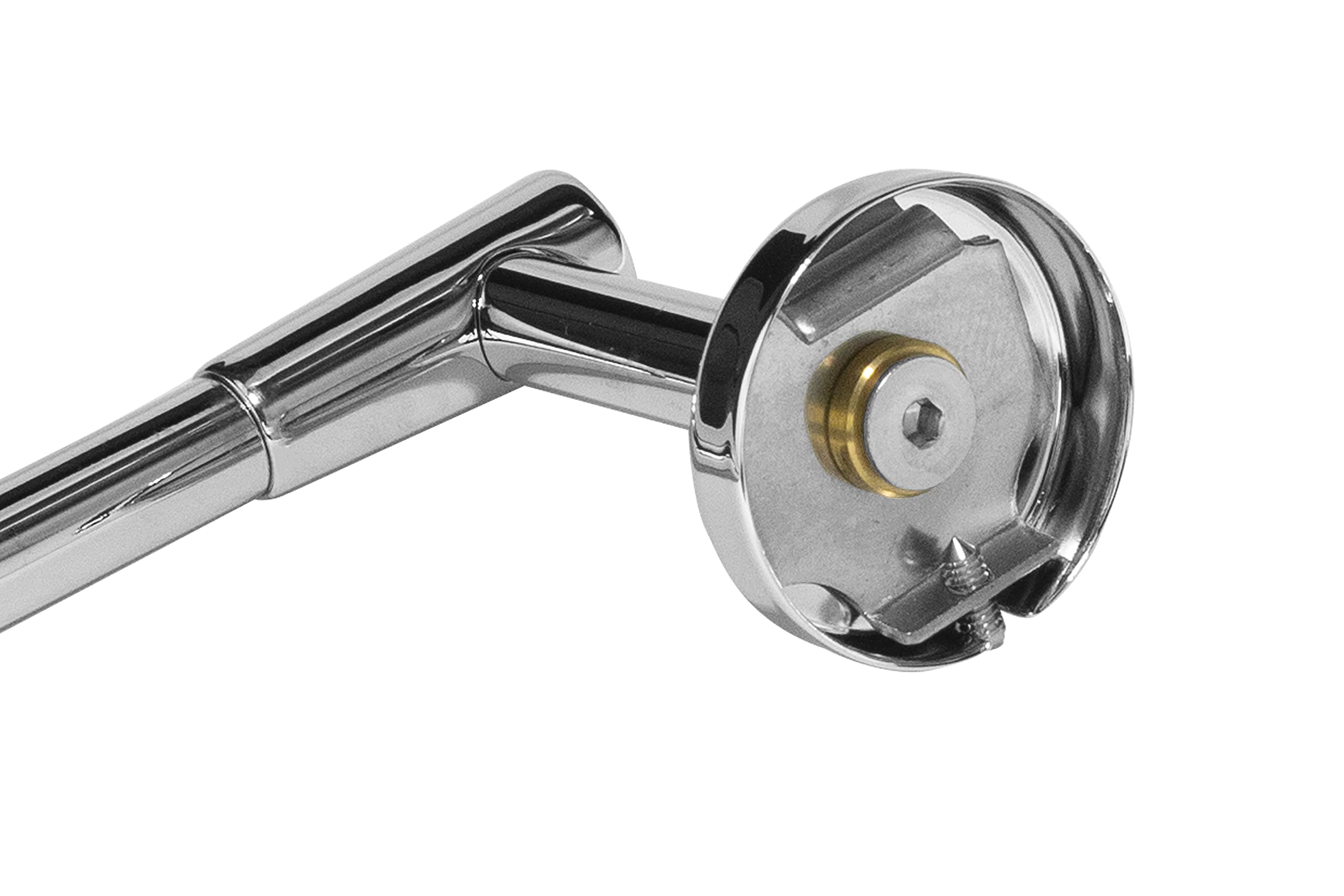 HELVEX Deco Collection Robe Hook - Polished Chrome Bathroom Towel Holder & Hardware (UDC-06-PC) - Perfect for Bathroom, Spa, and Locker Room Organization
