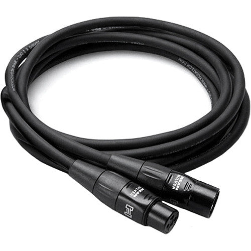 Hosa Technology HMIC 015 Professional XLR Microphone Cable - 15ft 3-Pin XLR Female to Male Balanced Audio Cable for Studio Recording, Live Performance & Podcasting Equipment