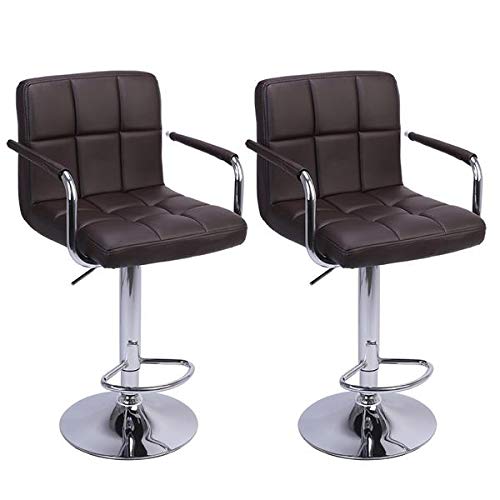 2-Pack Adjustable Height Bar Stools 24