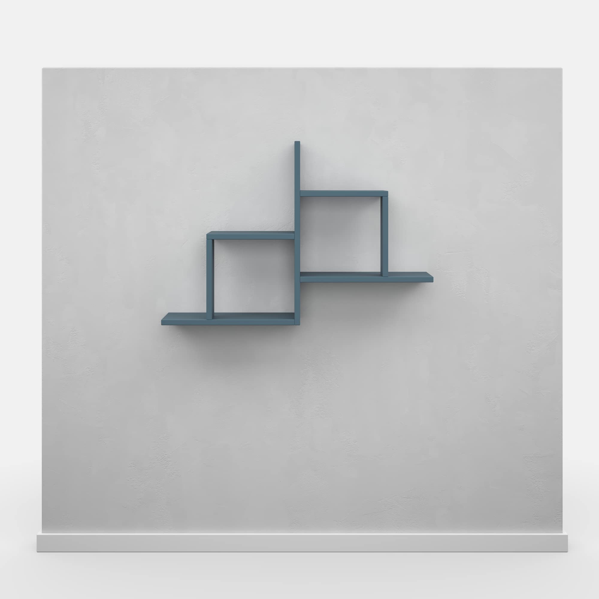Modern Petrol Blue Wall Shelf 22.83