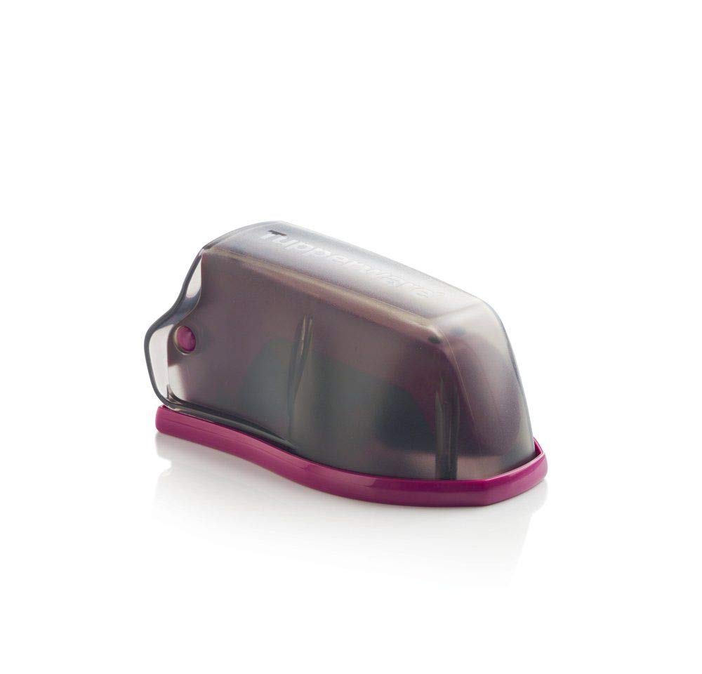 Premium Tupperware All-in-One Knife Sharpener - Professional Kitchen Tool for Sharpening Chef Knives, Steak Knives & Scissors | Perfect for Home Cooking & Outdoor Camping