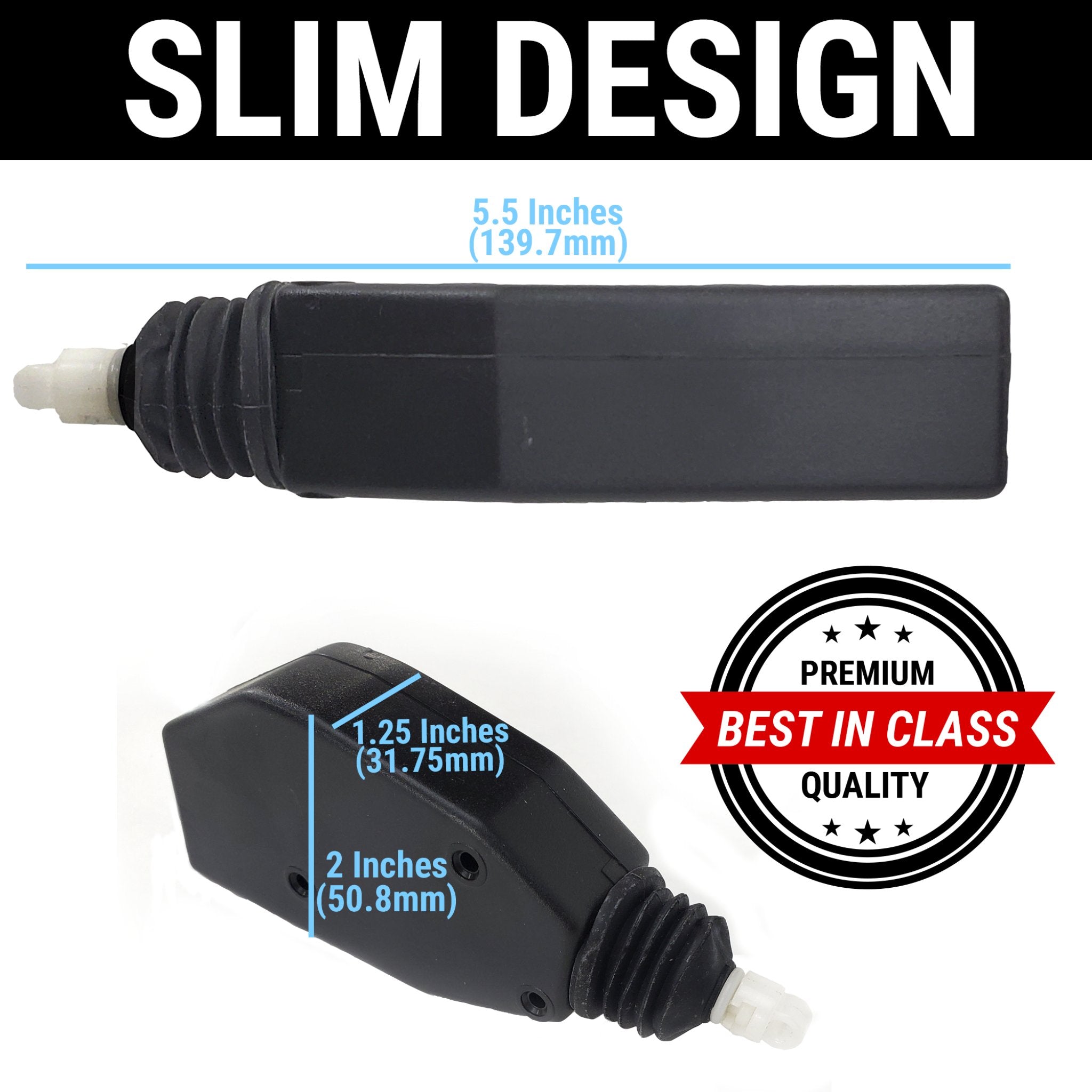 1901-1907 Oldsmobile Model F 28 Compact 12 Lbs Heavy Duty 2-Wire Power Door Lock Actuator Upgrade - Slim Fit 12V Motor for Classic Car Restoration & Security Enhancement