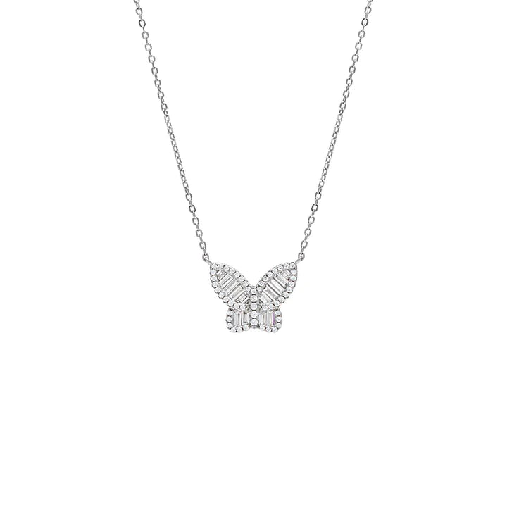 Elegant Silver Butterfly Necklace for Women - Perfect for Everyday Wear, Gifts & Special Occasions