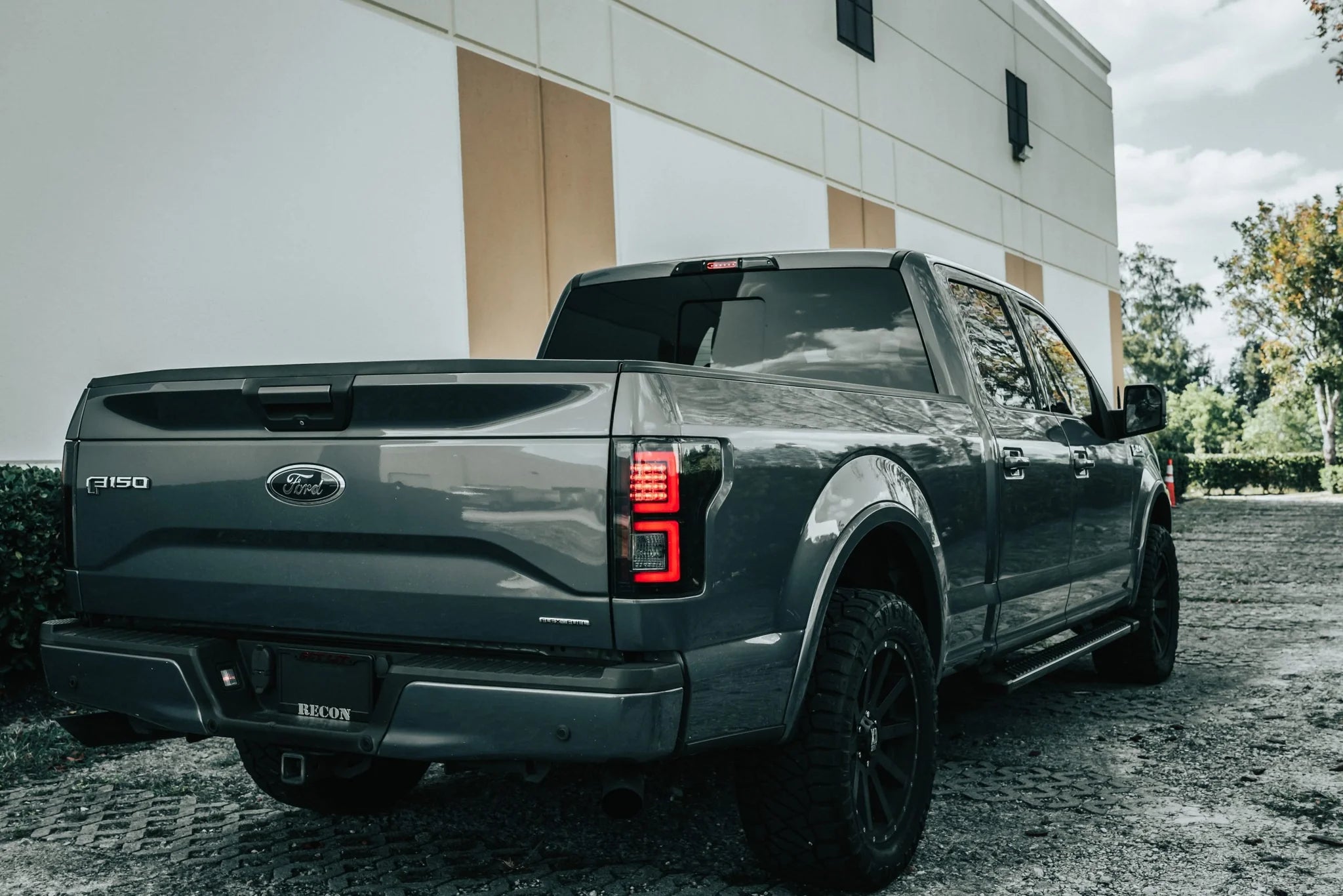 Ford F150 2018-2020 Smoked OLED Tail Lights - High-Performance LED Brake Lights for Pickup Trucks | Perfect for Night Driving & Custom Truck Upgrades
