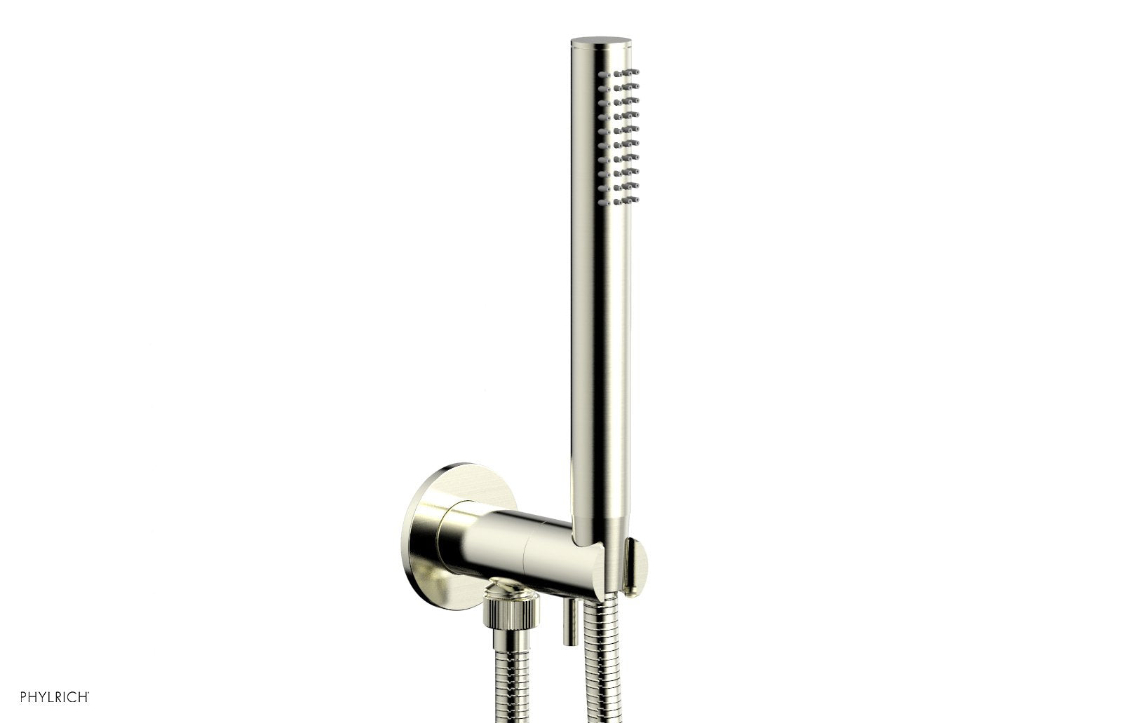 BASIC II Hand Shower with Volume Control Kit - 4 Spray Modes, Adjustable Water Flow for Bathroom & Shower - Perfect for Home Spa, Pet Bathing, and Hair Washing