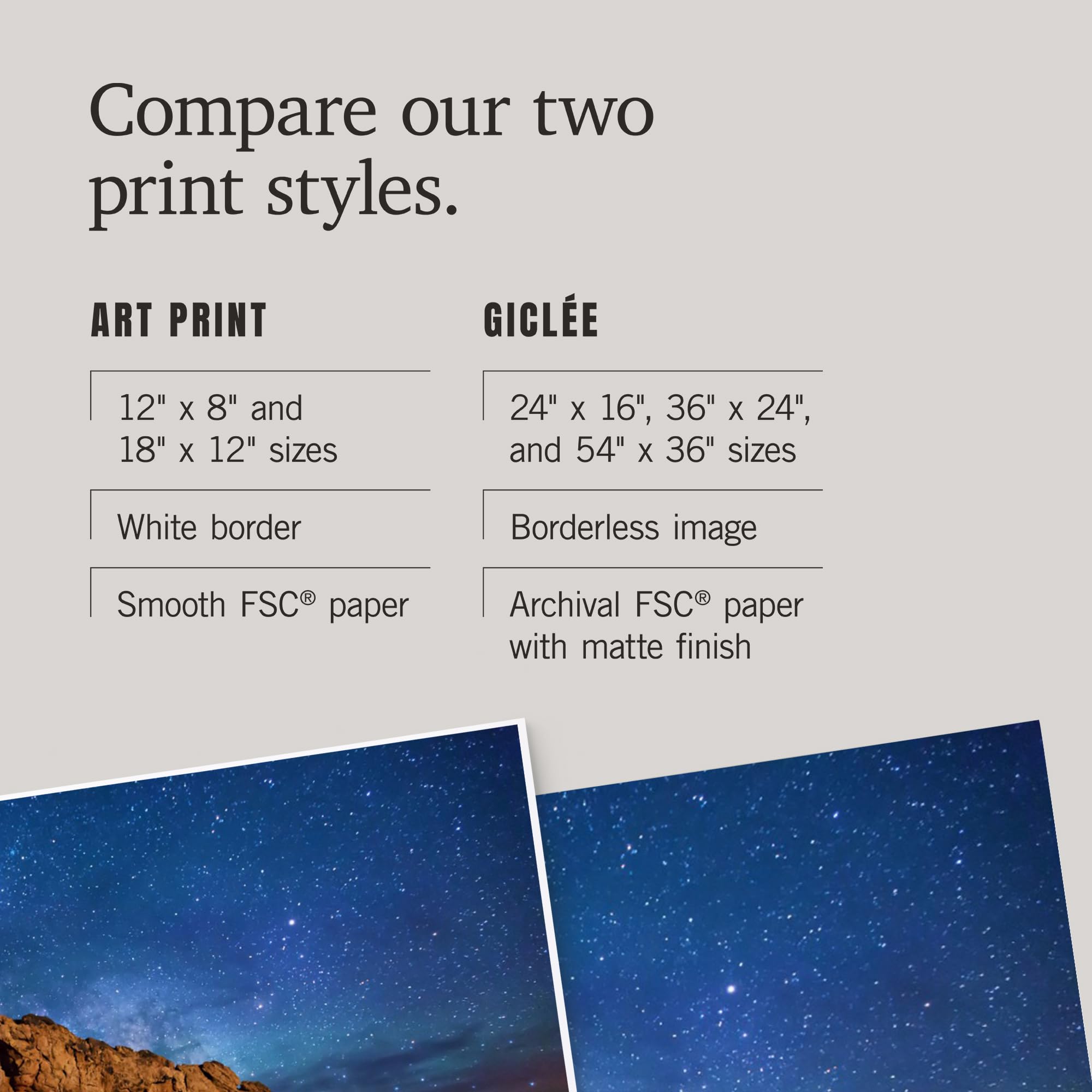 Lantern Press 12x18 Inch Grand Staircase-Escalante National Monument Art Print - Utah Landscape Wall Decor with Milky Way Arch - Perfect for Home, Office & Gift Giving
