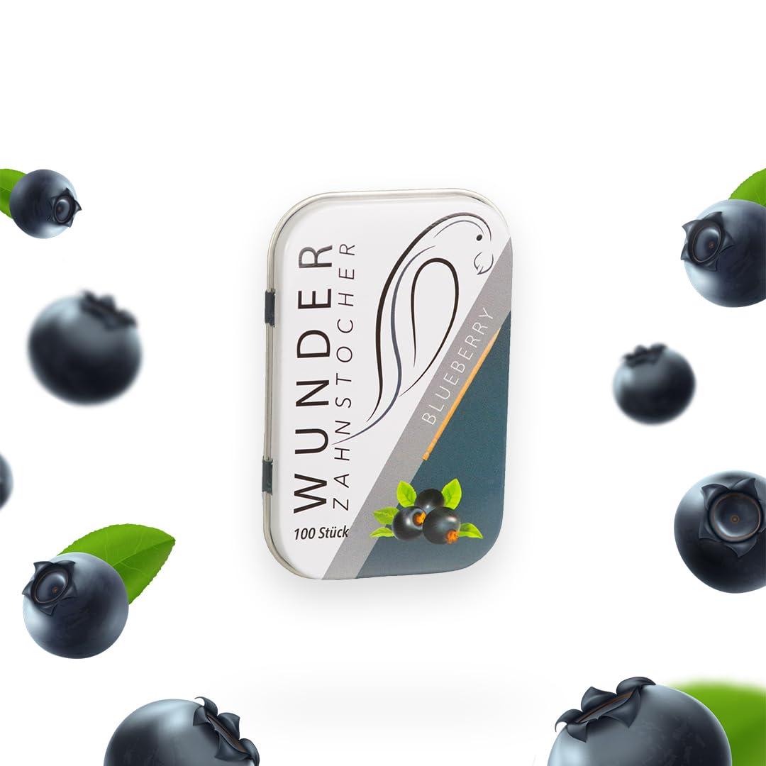 Wonder Toothpick - Flavored Toothpicks for Fresh Breath & Nail Biting Prevention | Sugar-Free, Vegan Teeth Cleaning On-The-Go | Perfect for Travel, Office & After Meals