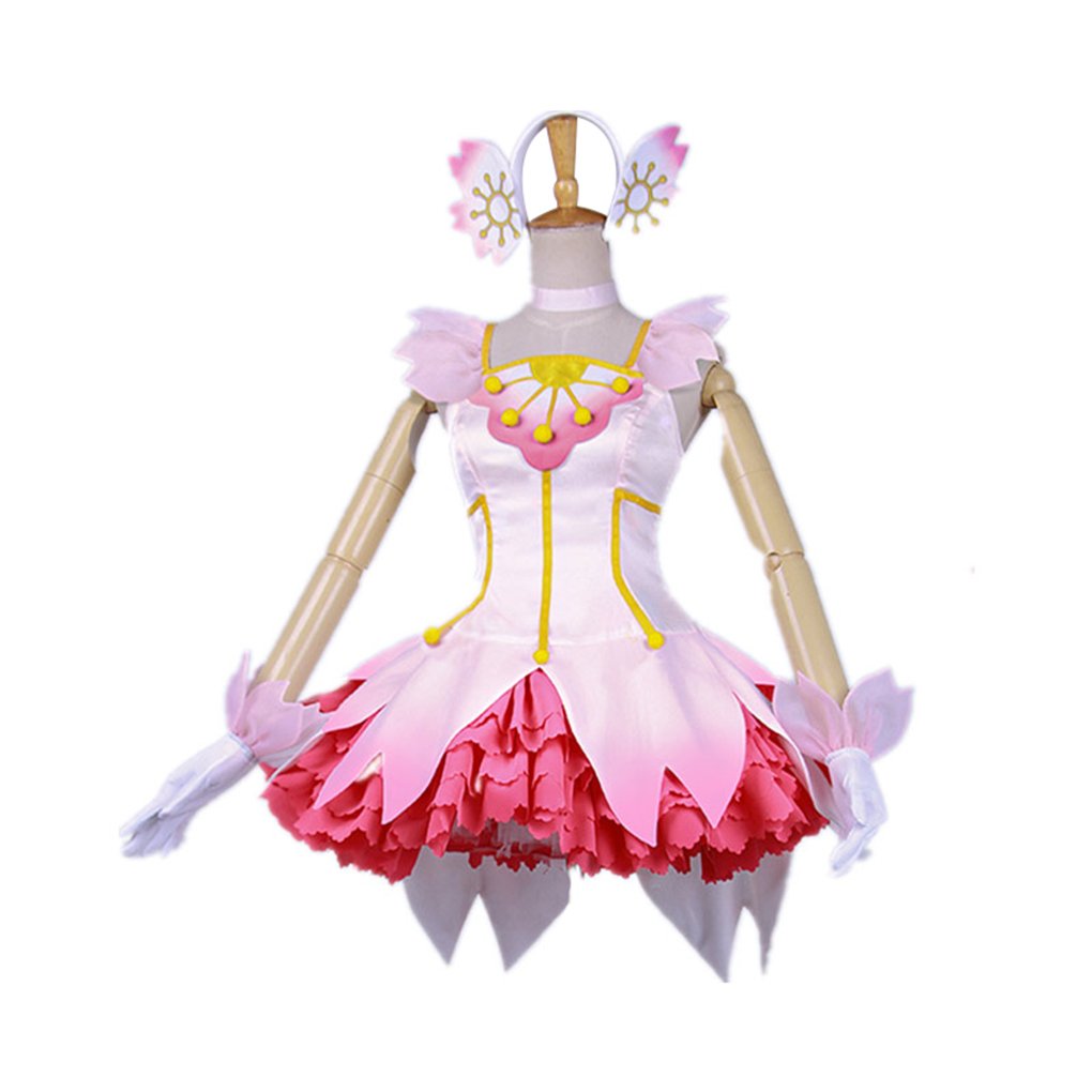 **MYYH Anime Sakura Cosplay Lolita Dress for Women - Pink Kawaii Gothic Fashion Costume for Halloween, Cosplay Events & Themed Parties**
