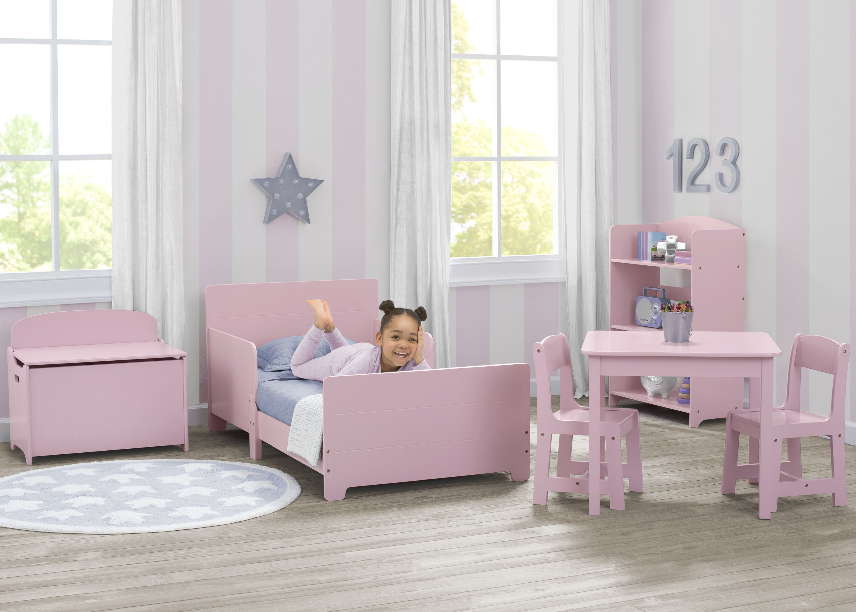 MySize Toddler Bed - Adjustable & Convertible Kids Bed for Ages 1-5 Years | Perfect for Nursery, Daycare & Small Spaces | Safe & Comfortable Toddler Sleeping Solution