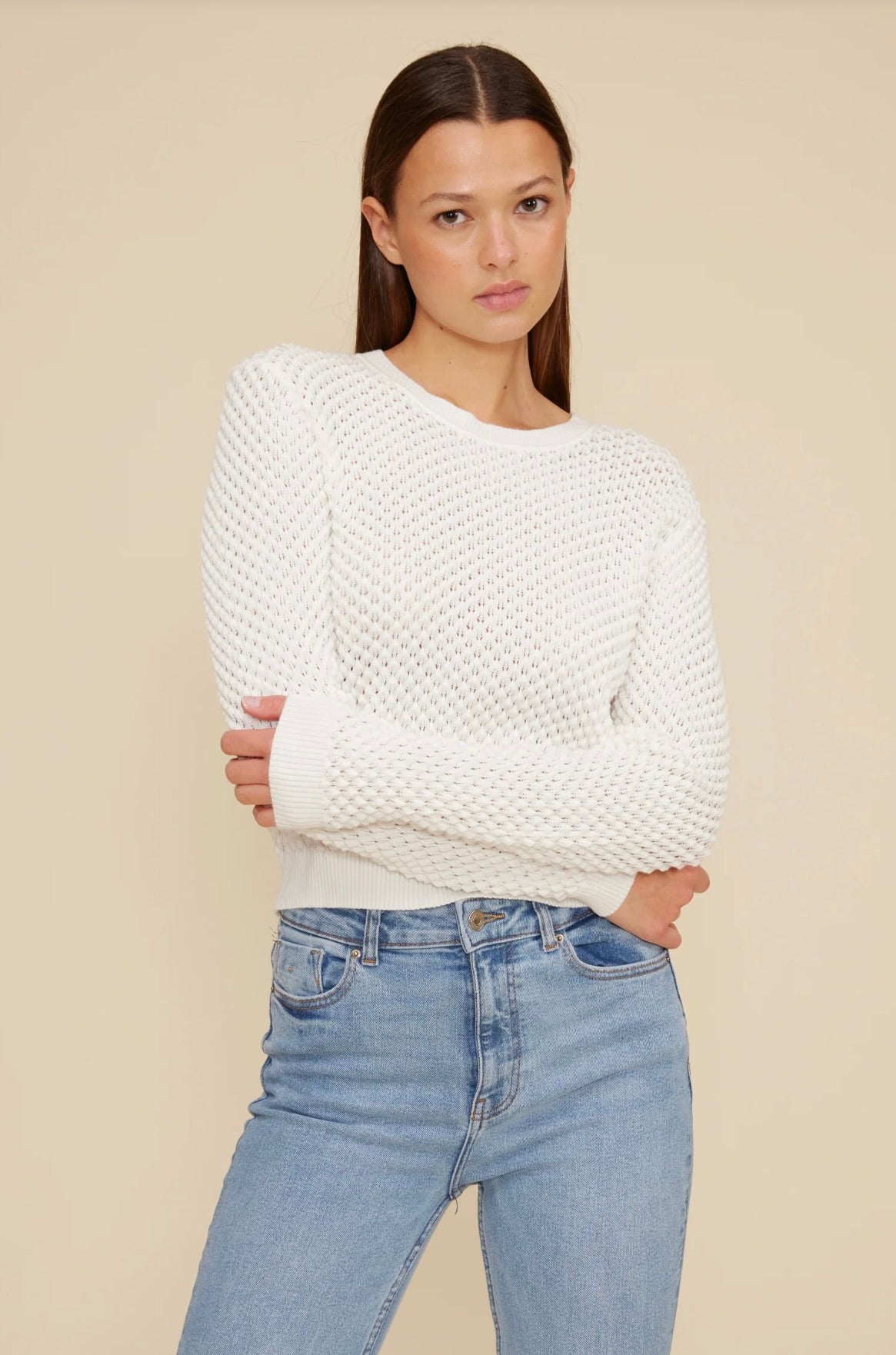 Taryn Knit Top for Women - Soft & Comfortable Casual Blouse - Perfect for Work, Date Night & Everyday Wear